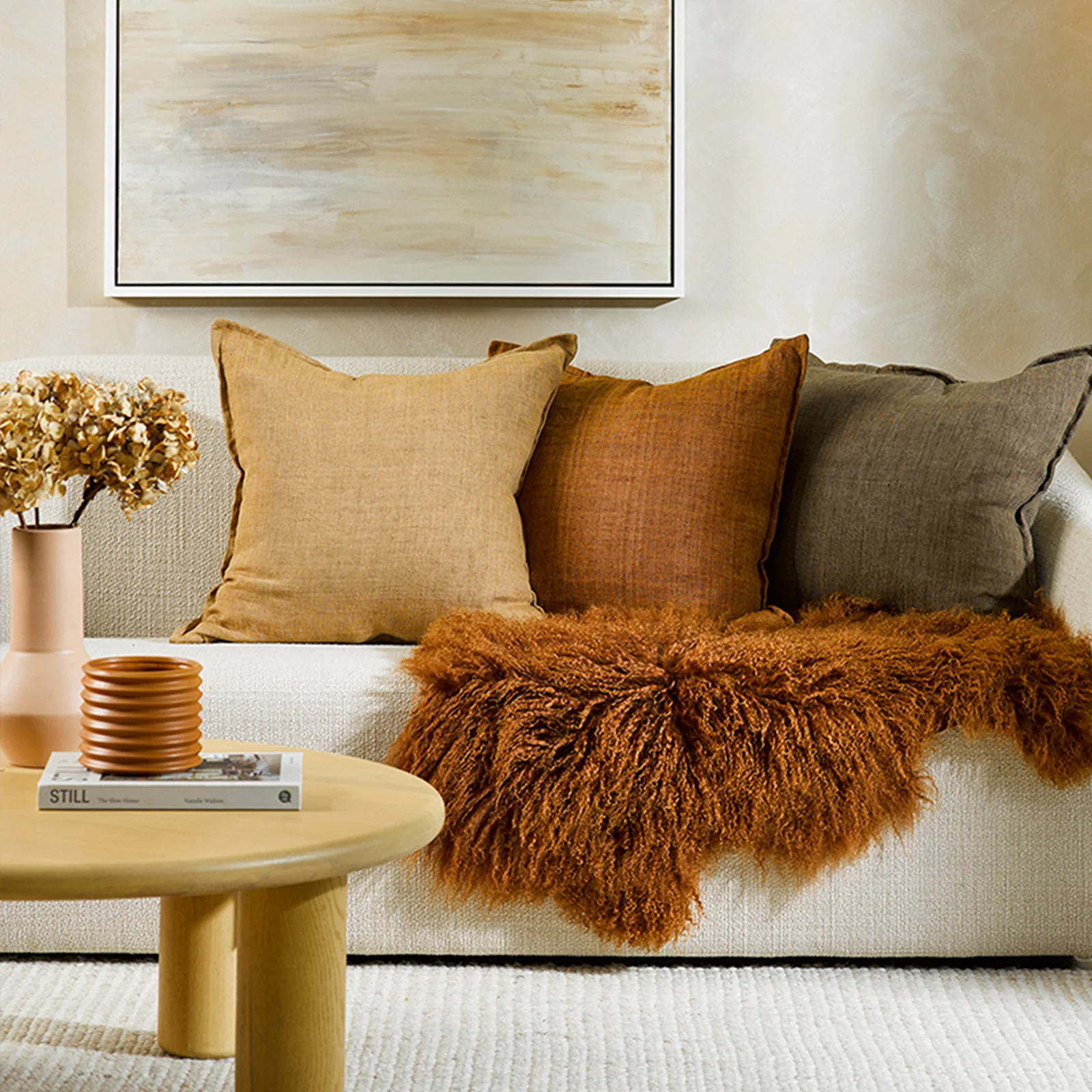 Cassia Cushion | Cumin - Image 5