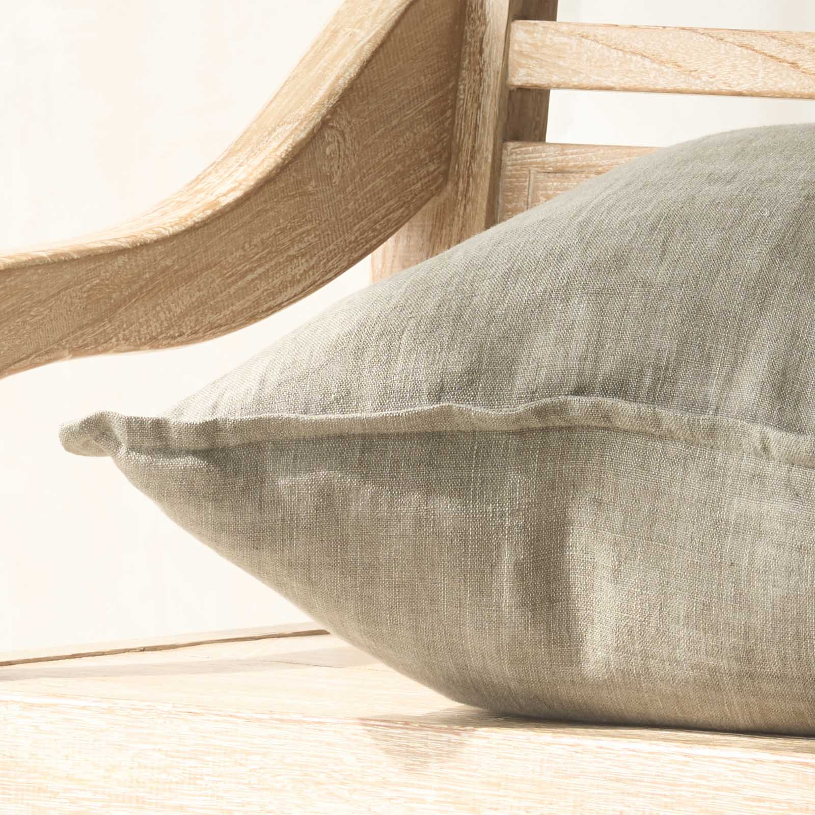 Cassia Cushion | Greige - Image 2