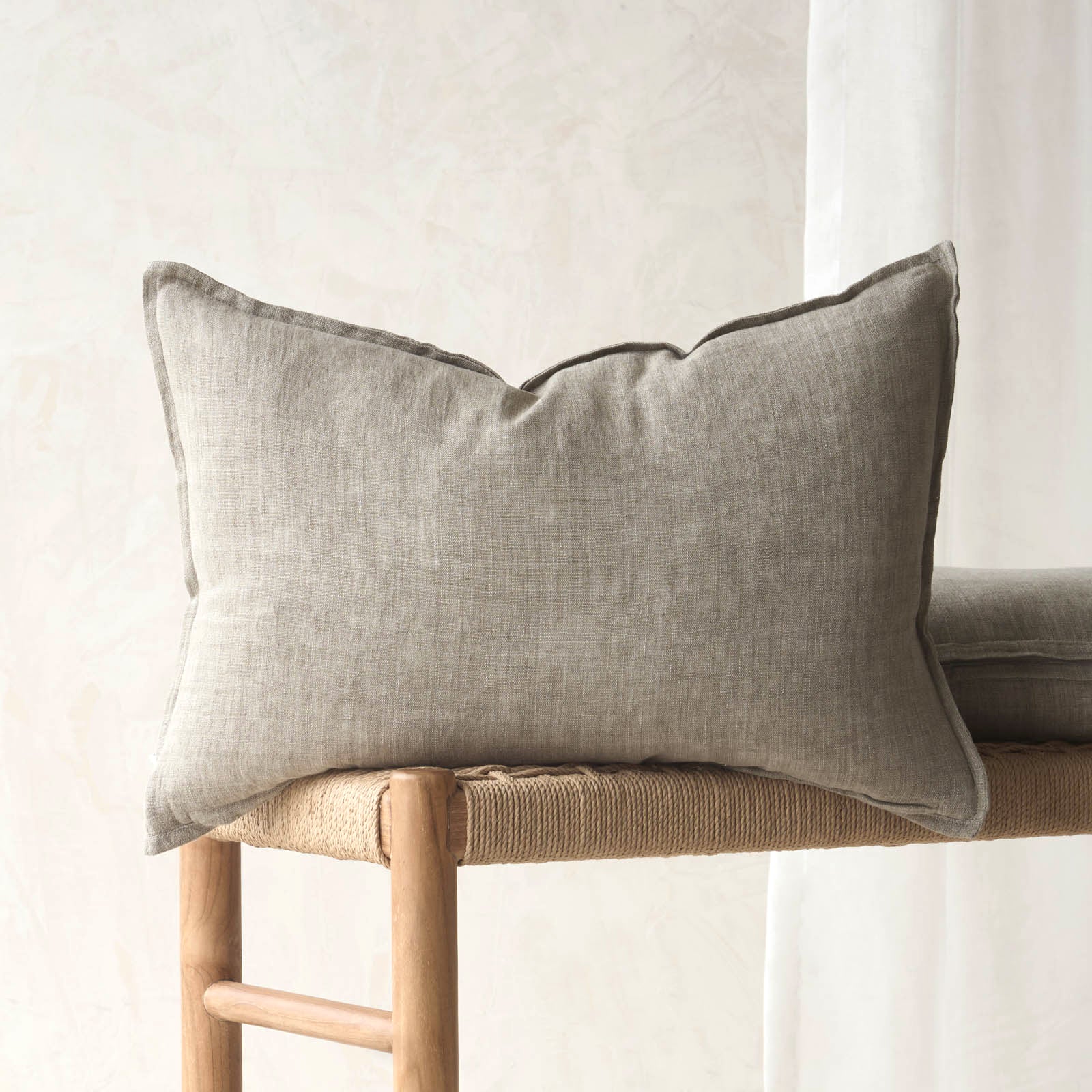 Cassia Cushion | Greige - Image 4