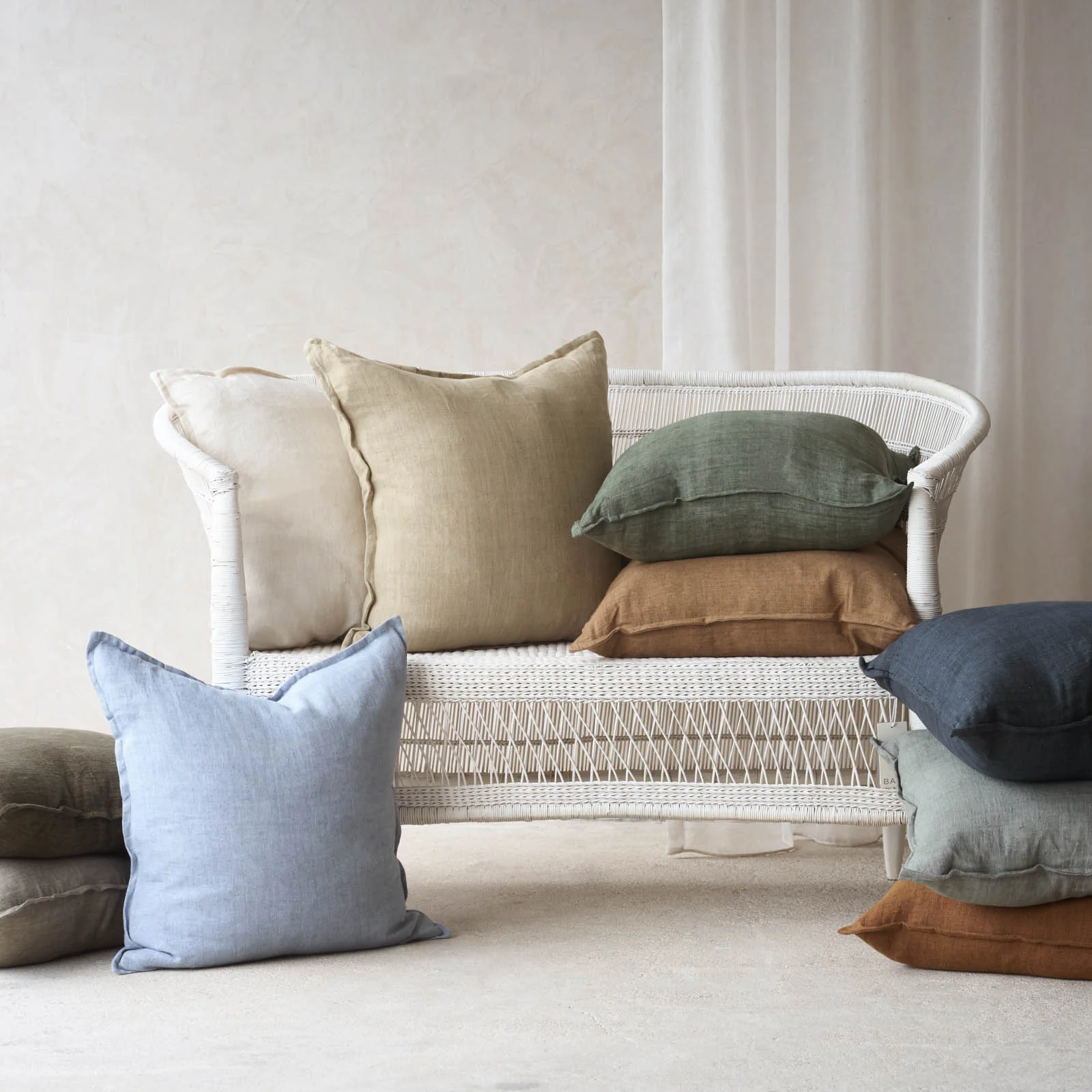 Cassia Cushion | Moss - Image 4