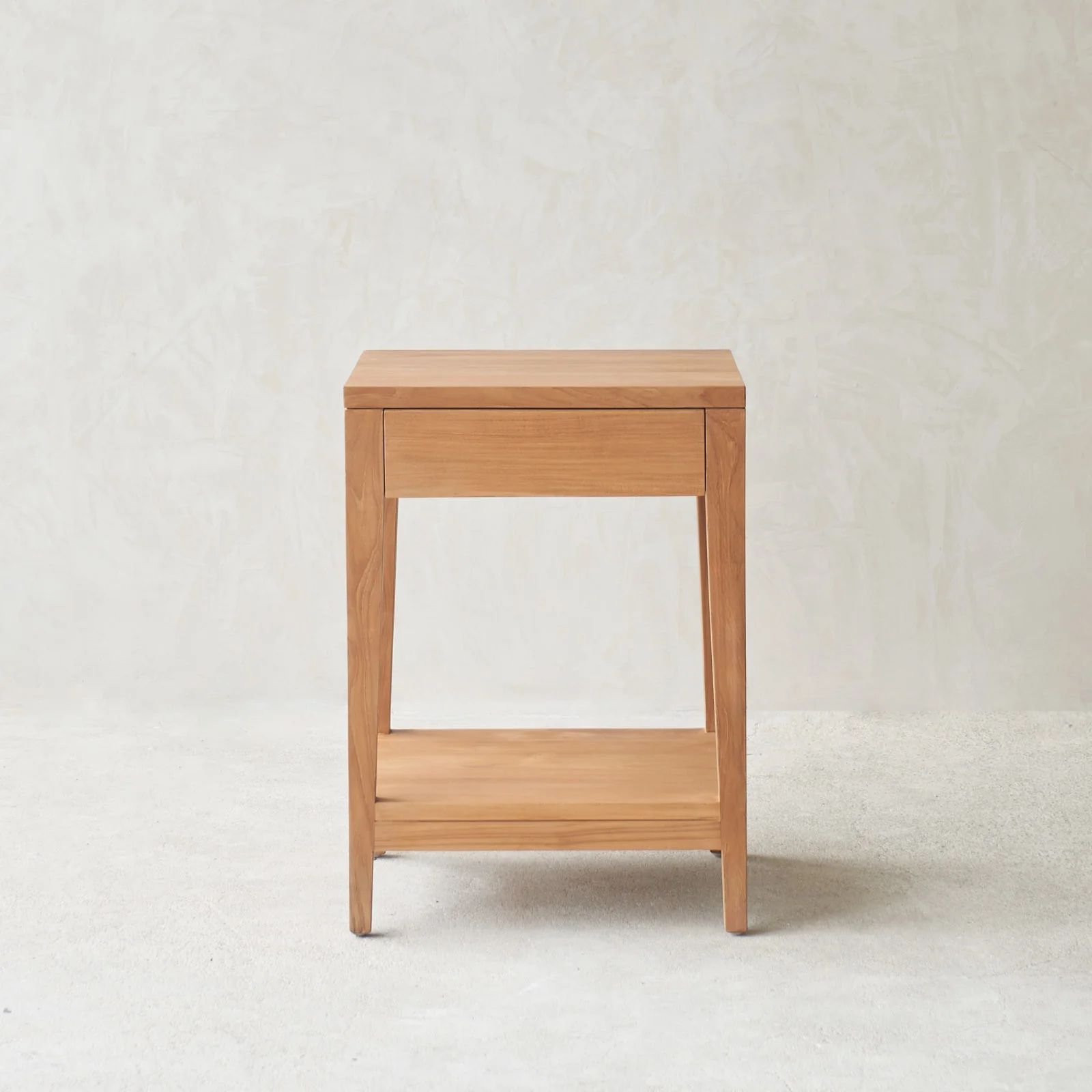 Catalina Bedside Table | Teak (63cm) - Image 3