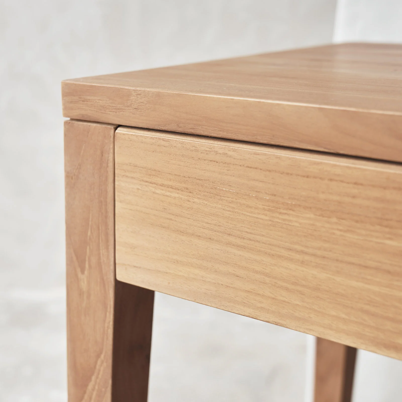 Catalina Bedside Table | Teak (63cm) - Image 4