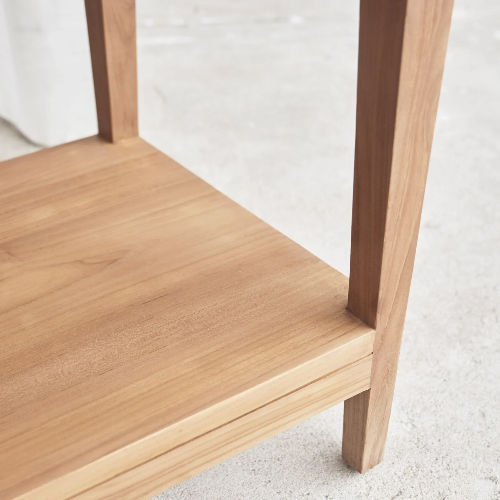 Catalina Bedside Table | Teak (63cm) - Image 7