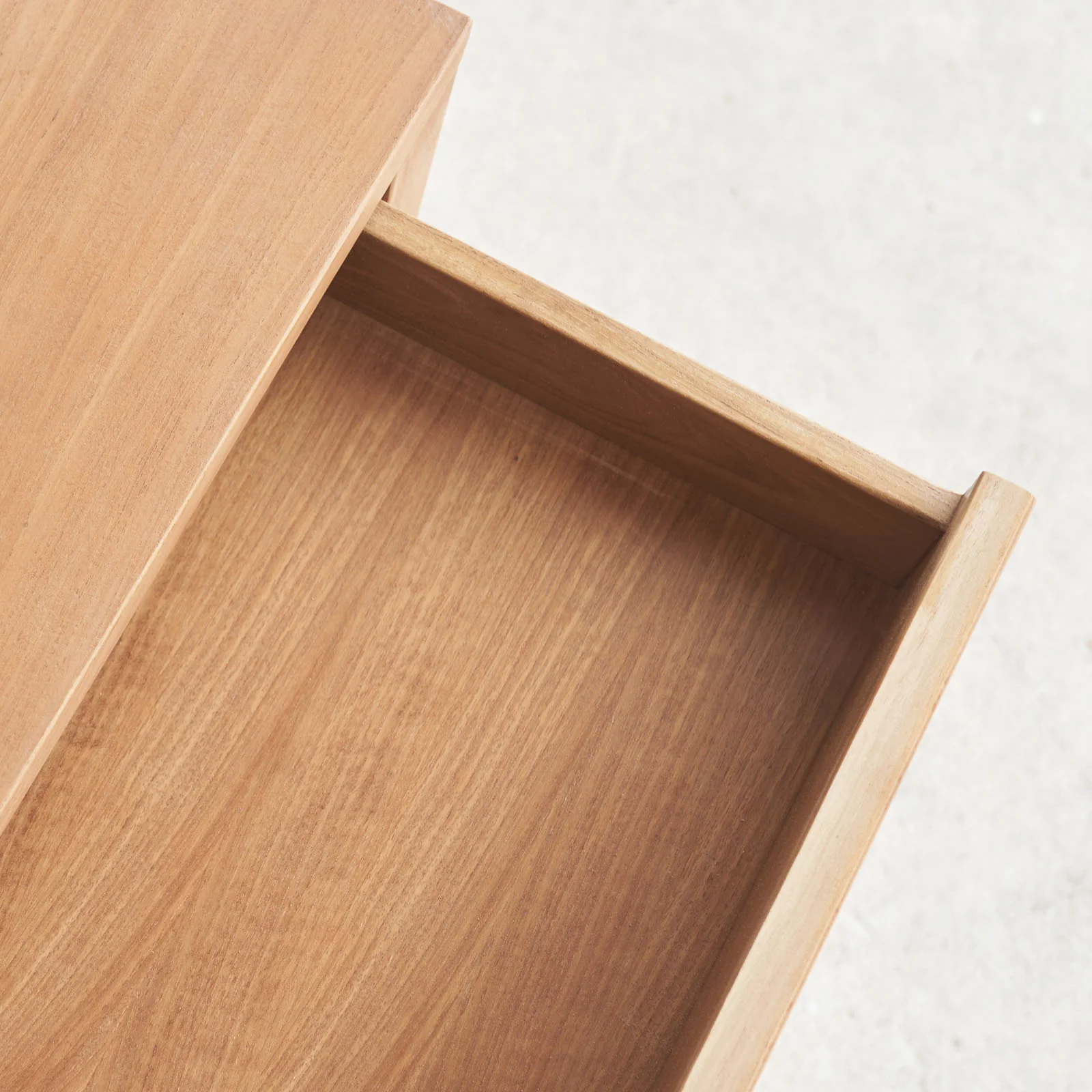 Catalina Bedside Table | Teak (63cm) - Image 8