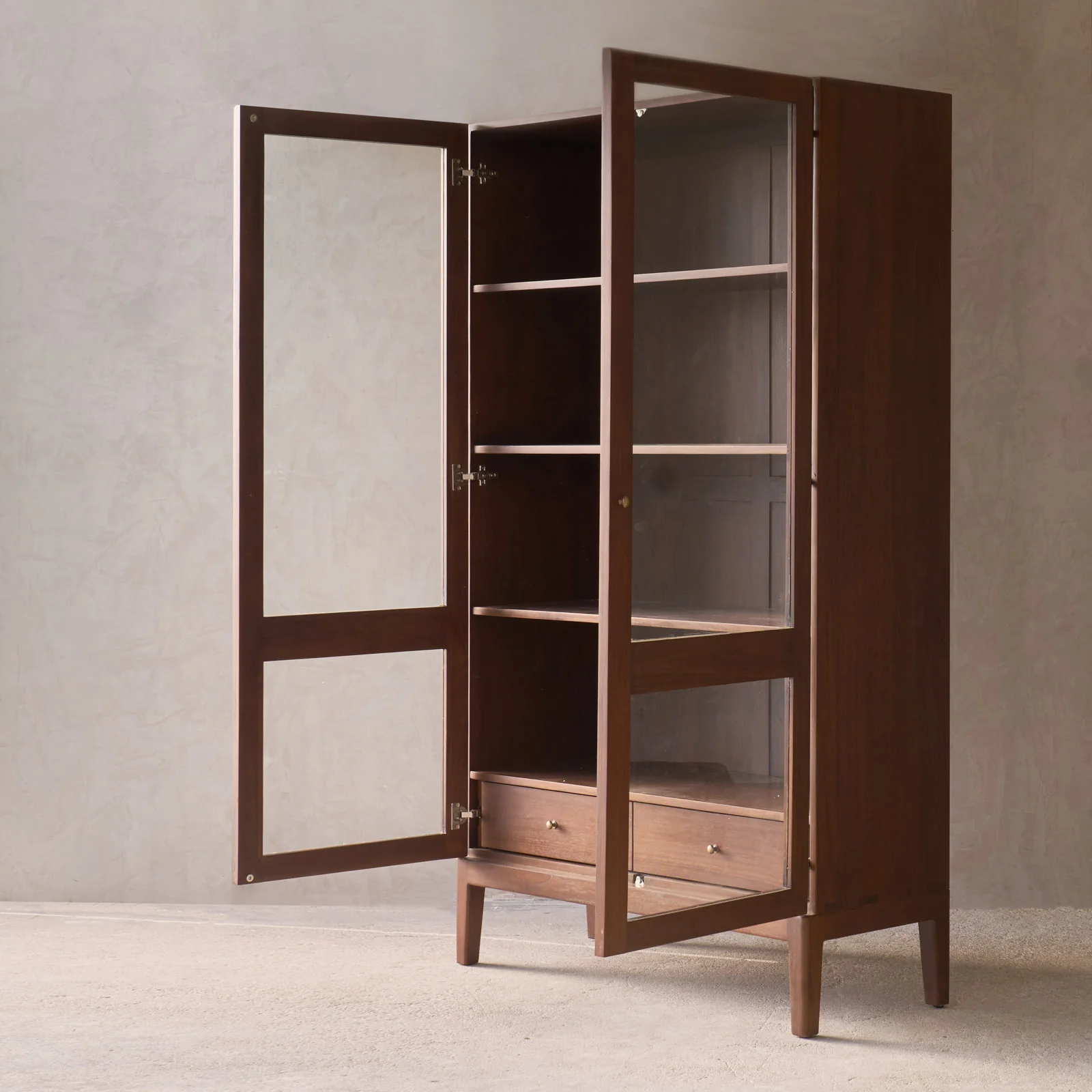 Catalina Cabinet | Dark Stained Teak (200cm) - Image 6