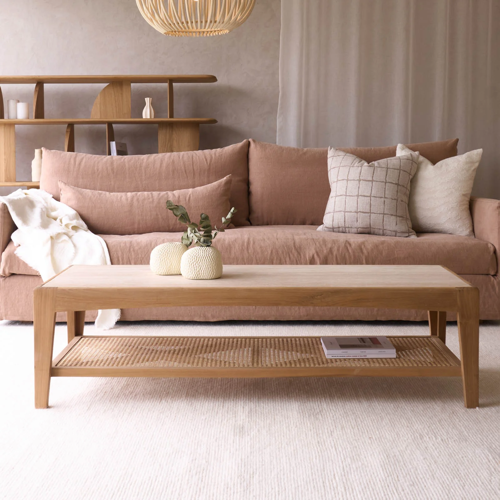 Catalina Coffee Table | Travertine - Image 6