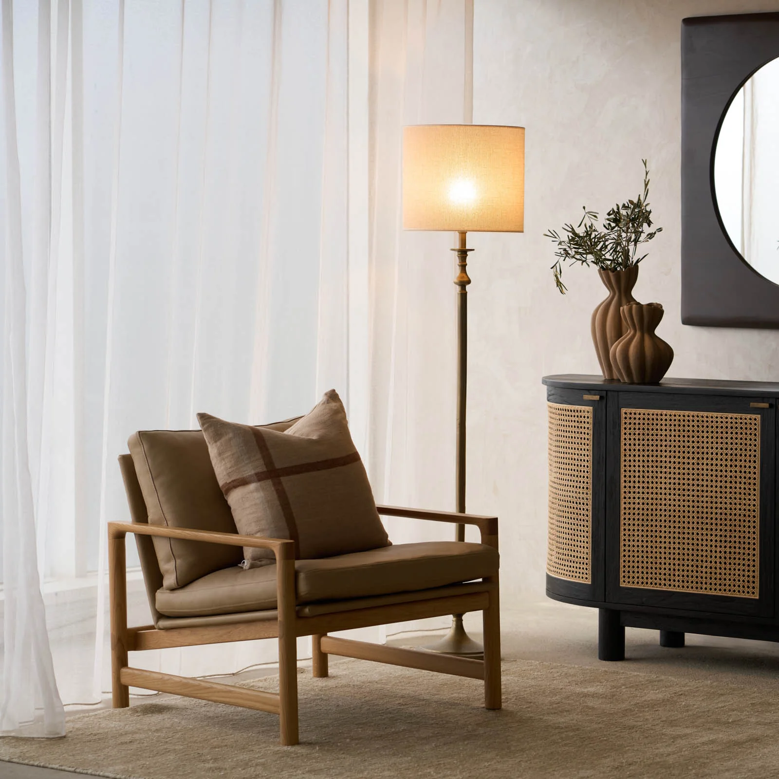 Cebu Floor Lamp | Bronze - Image 9