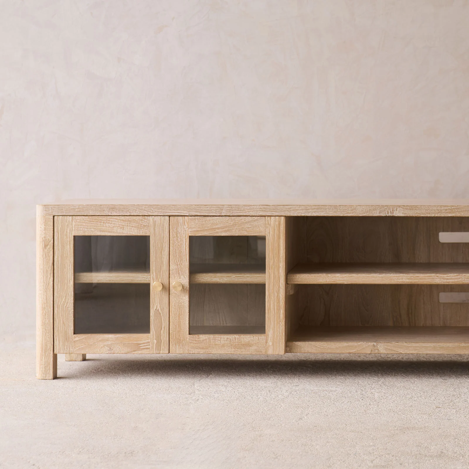 Cetara TV Console | Whitewash (220cm) - Image 7