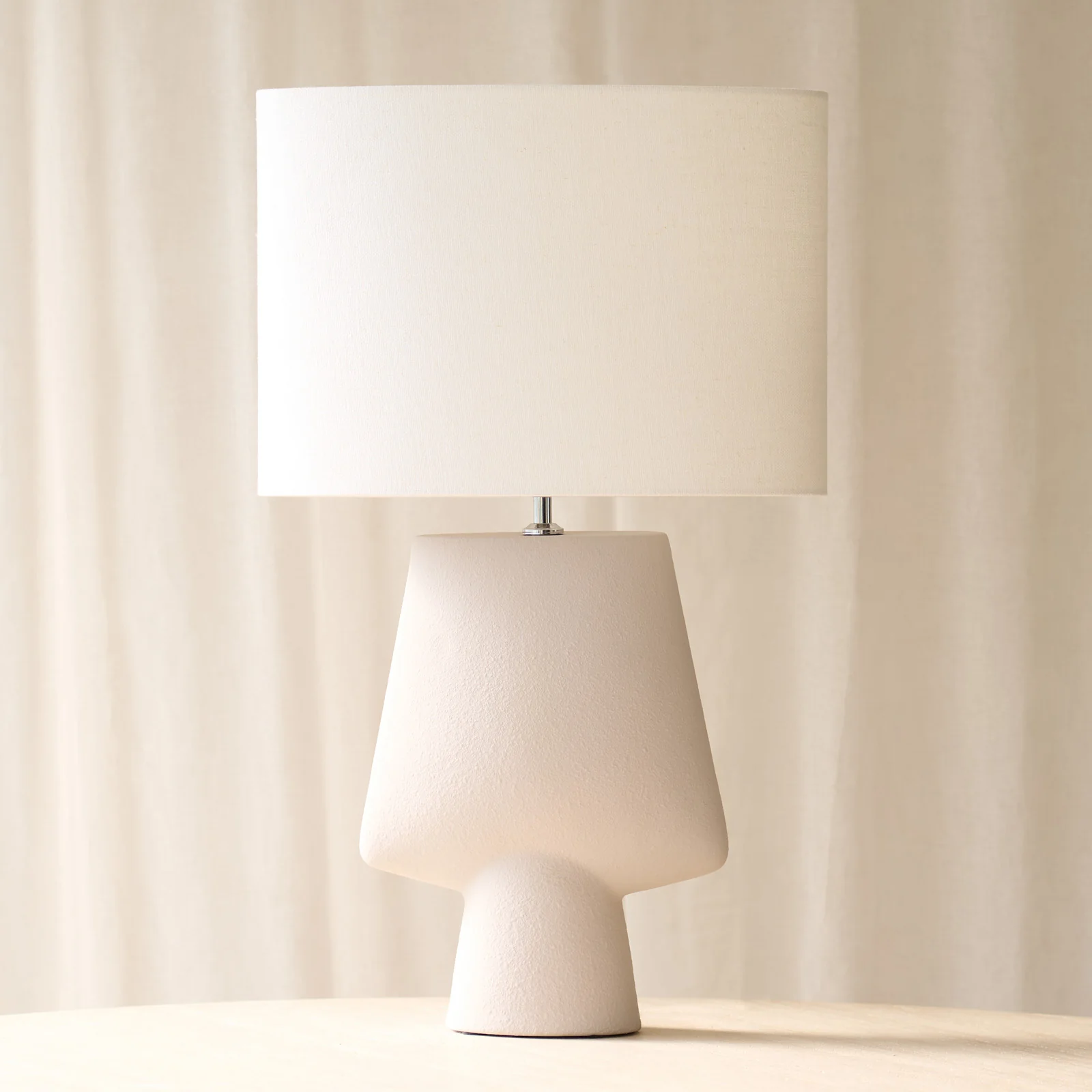 Ciara Table Lamp | Cream (51cm) - Image 3
