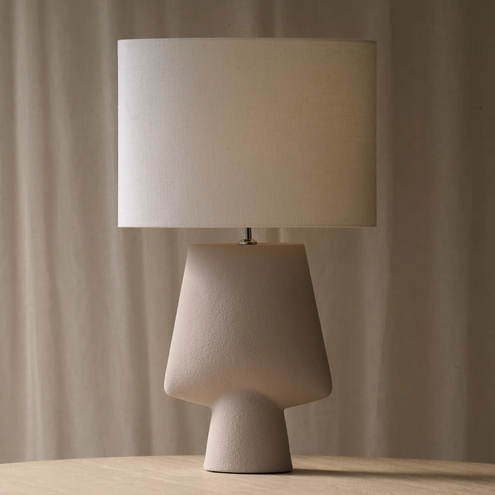 Ciara Table Lamp | Cream (51cm) - Image 4