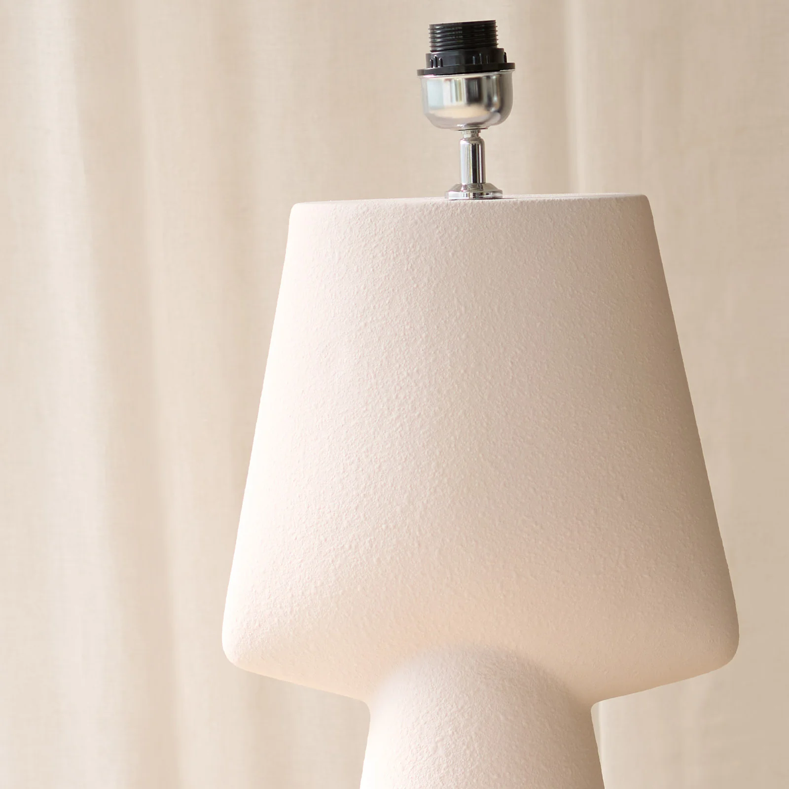 Ciara Table Lamp | Cream (51cm) - Image 6