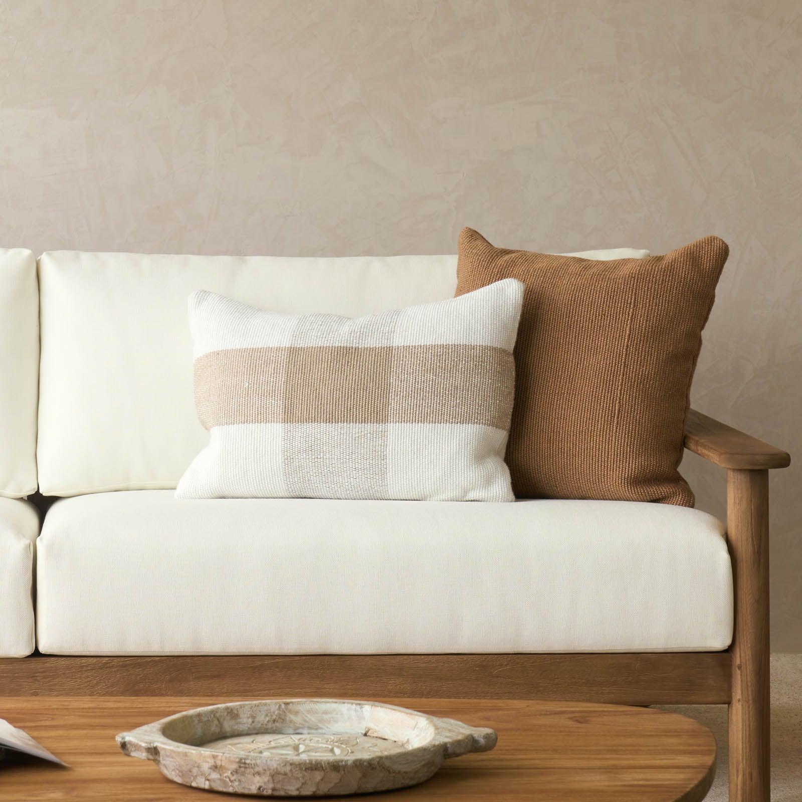 Clipper Outdoor Cushion | Cumin (50 x 50cm) - Image 3