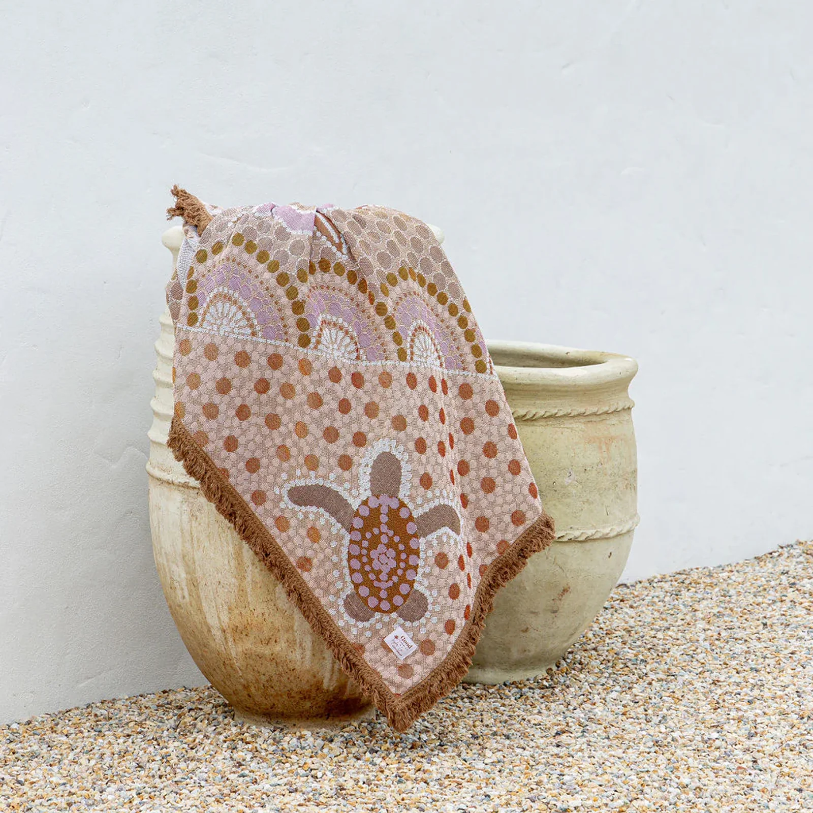 Cotton Throw | The Drift of Our Elders (220cm) - Image 10