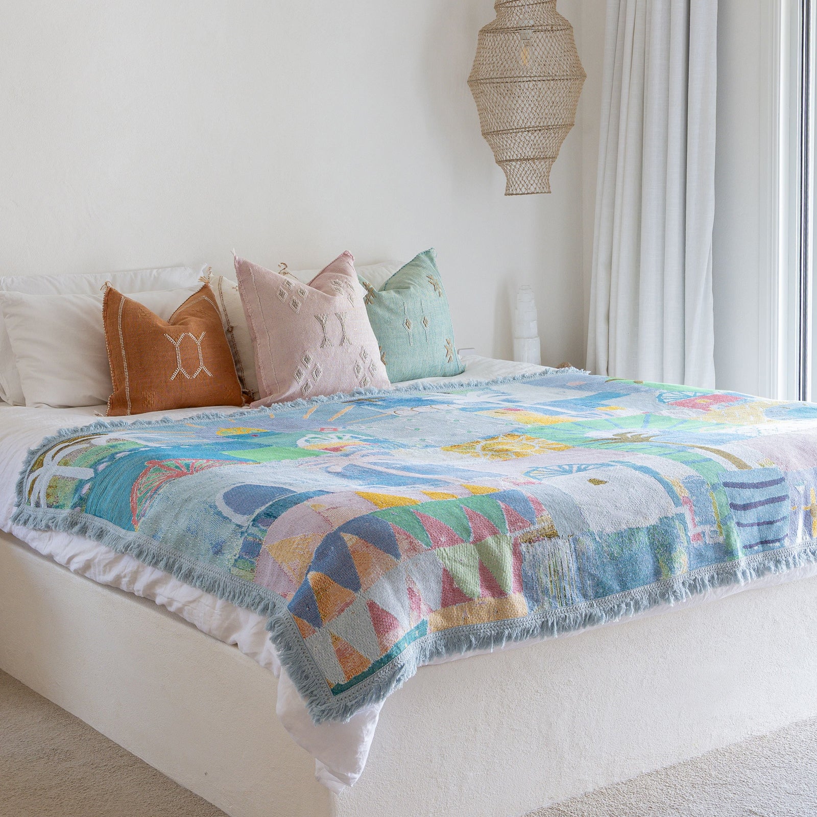 Cotton Throw | Rock The Kasbah (220cm) - Image 5
