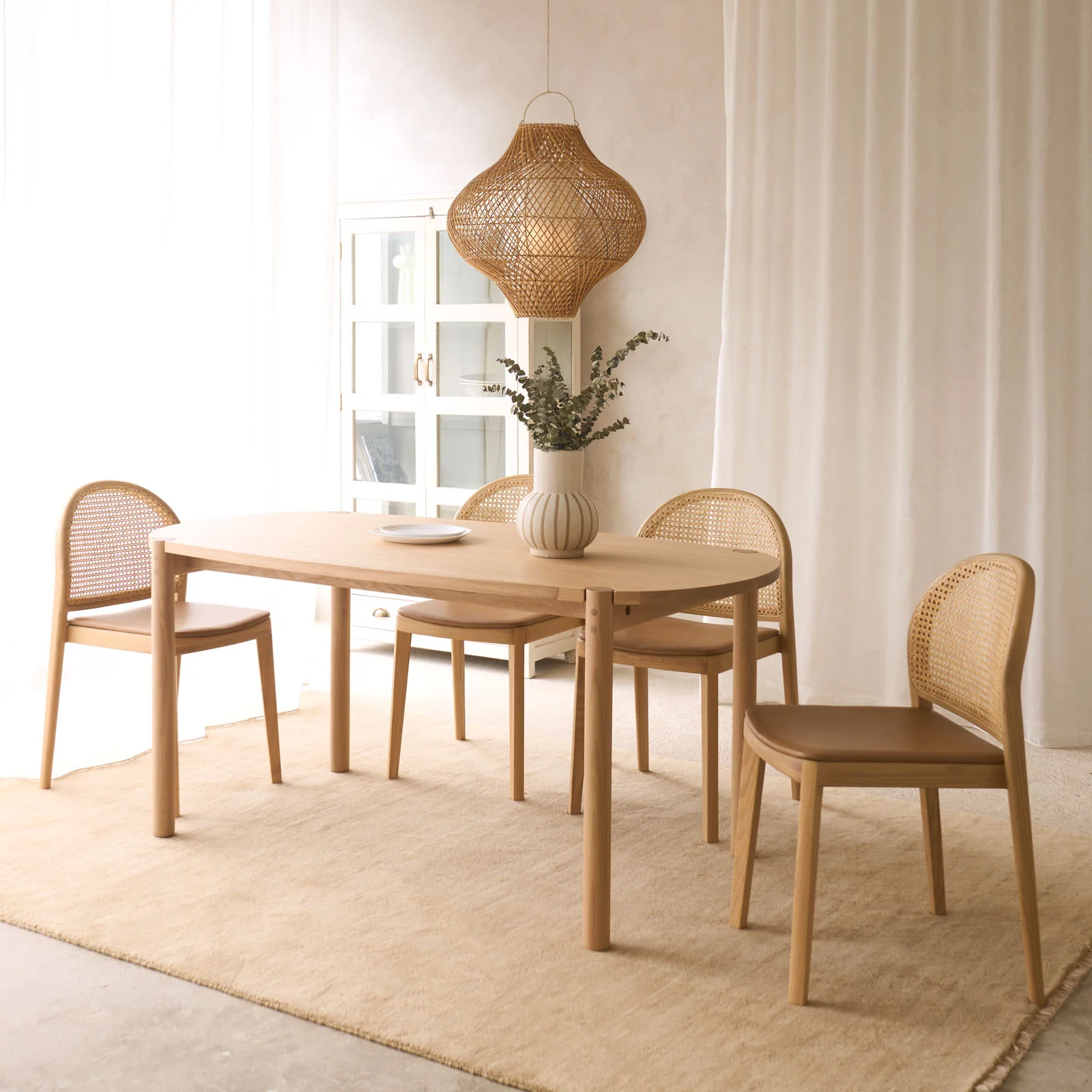 Cove Dining Table | Blonde Oak - Image 9
