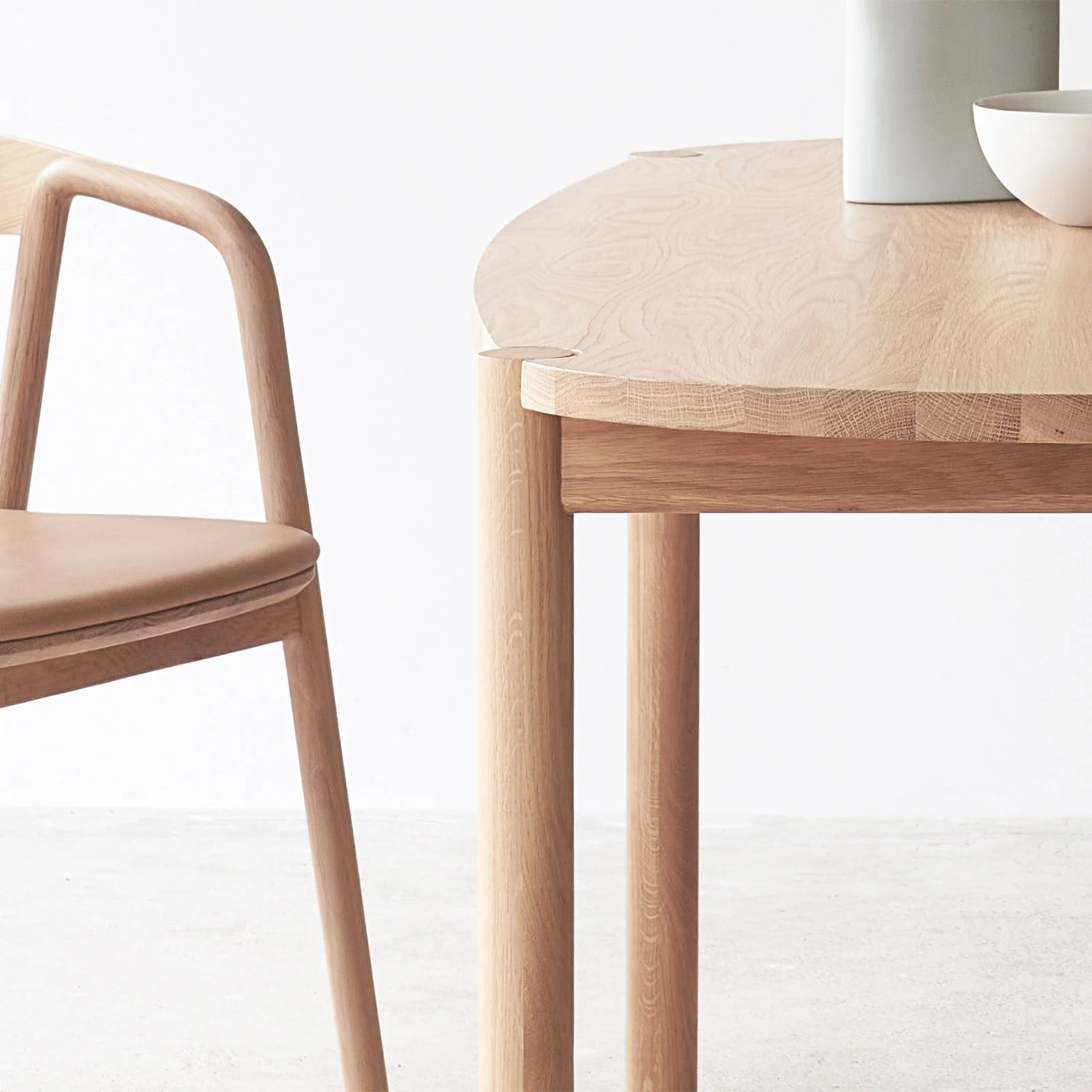 Cove Dining Table | Oak - Natural - Image 4