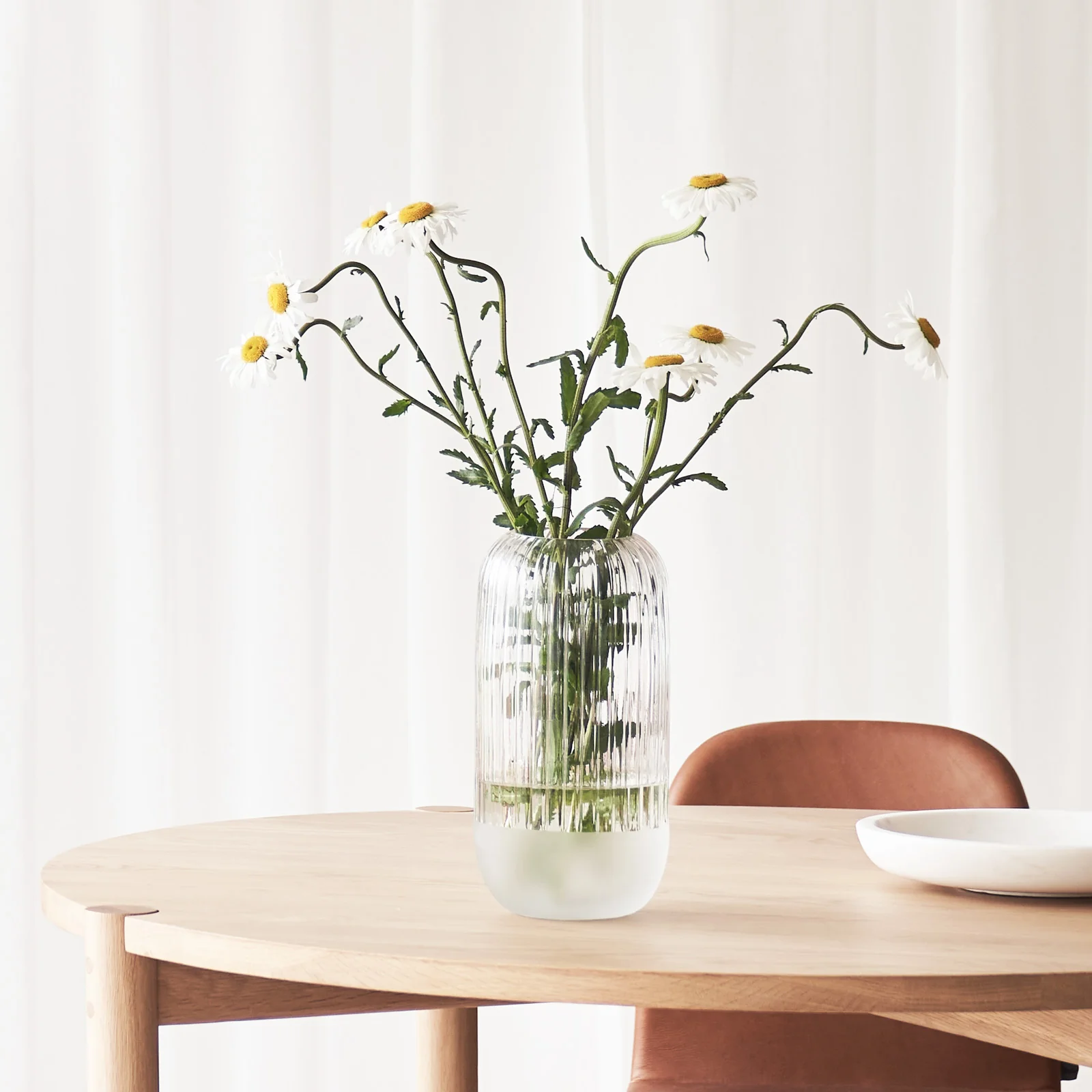 Cove Round Dining Table | Oak - Natural (120cm) - Image 3