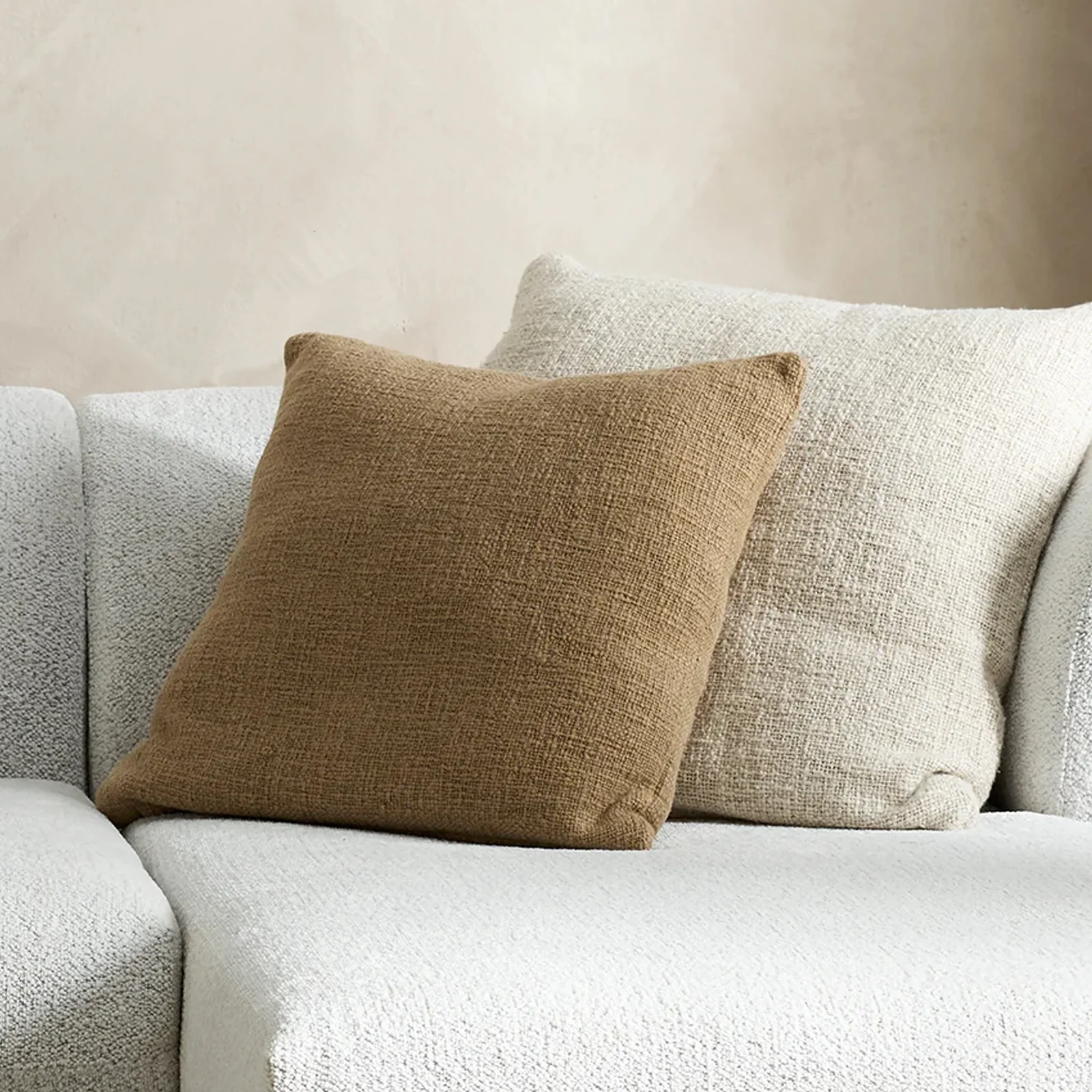 Cyprian Cushion | Camel (50 x 50cm) - Image 3
