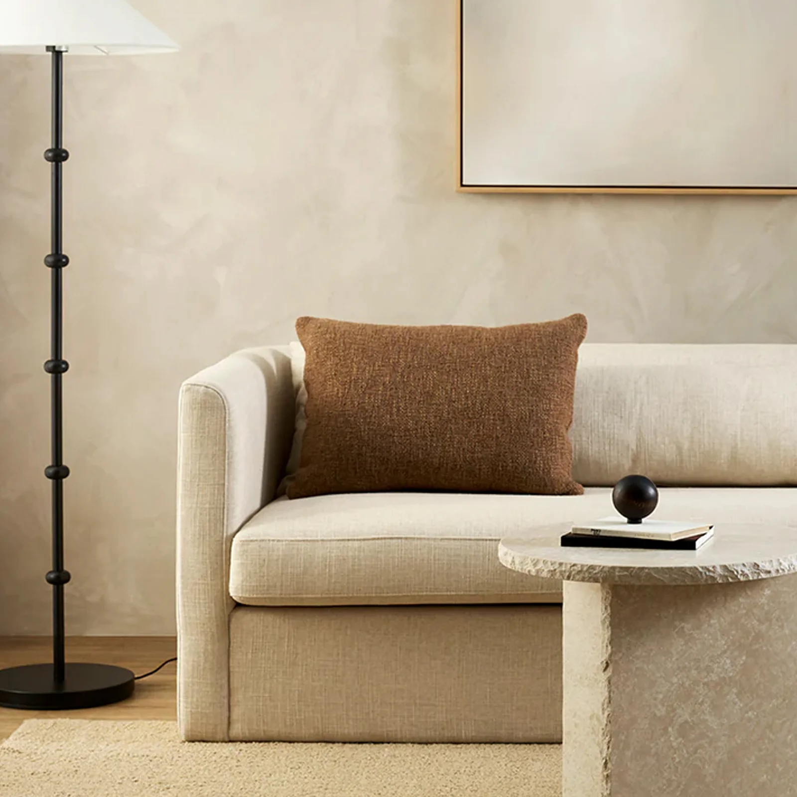 Cyprian Cushion | Cocoa - Image 3