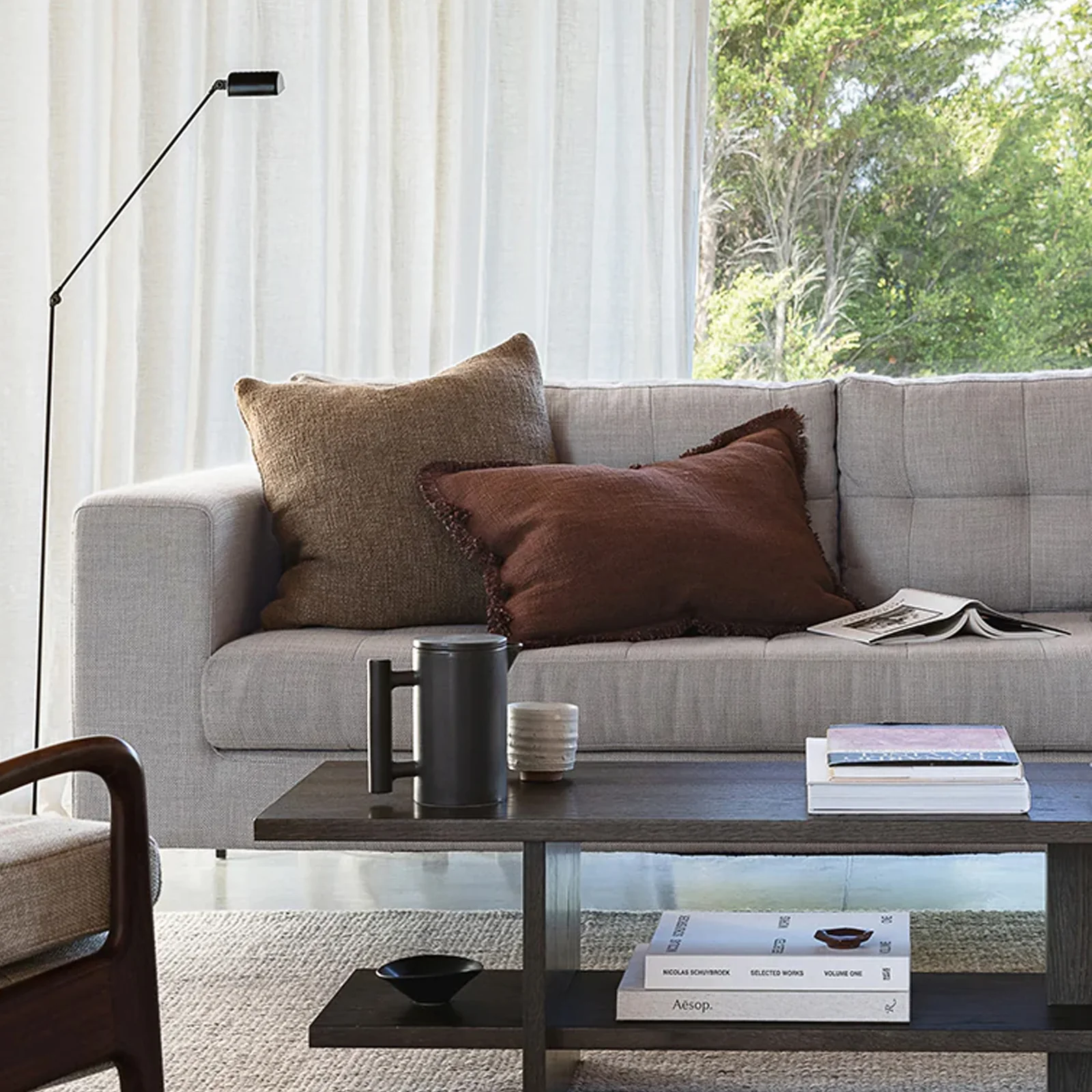 Cyprian Cushion | Cocoa - Image 4