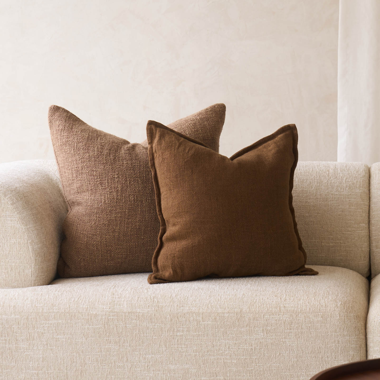 Cyprian Cushion | Treacle (50 x 50cm) - Image 7