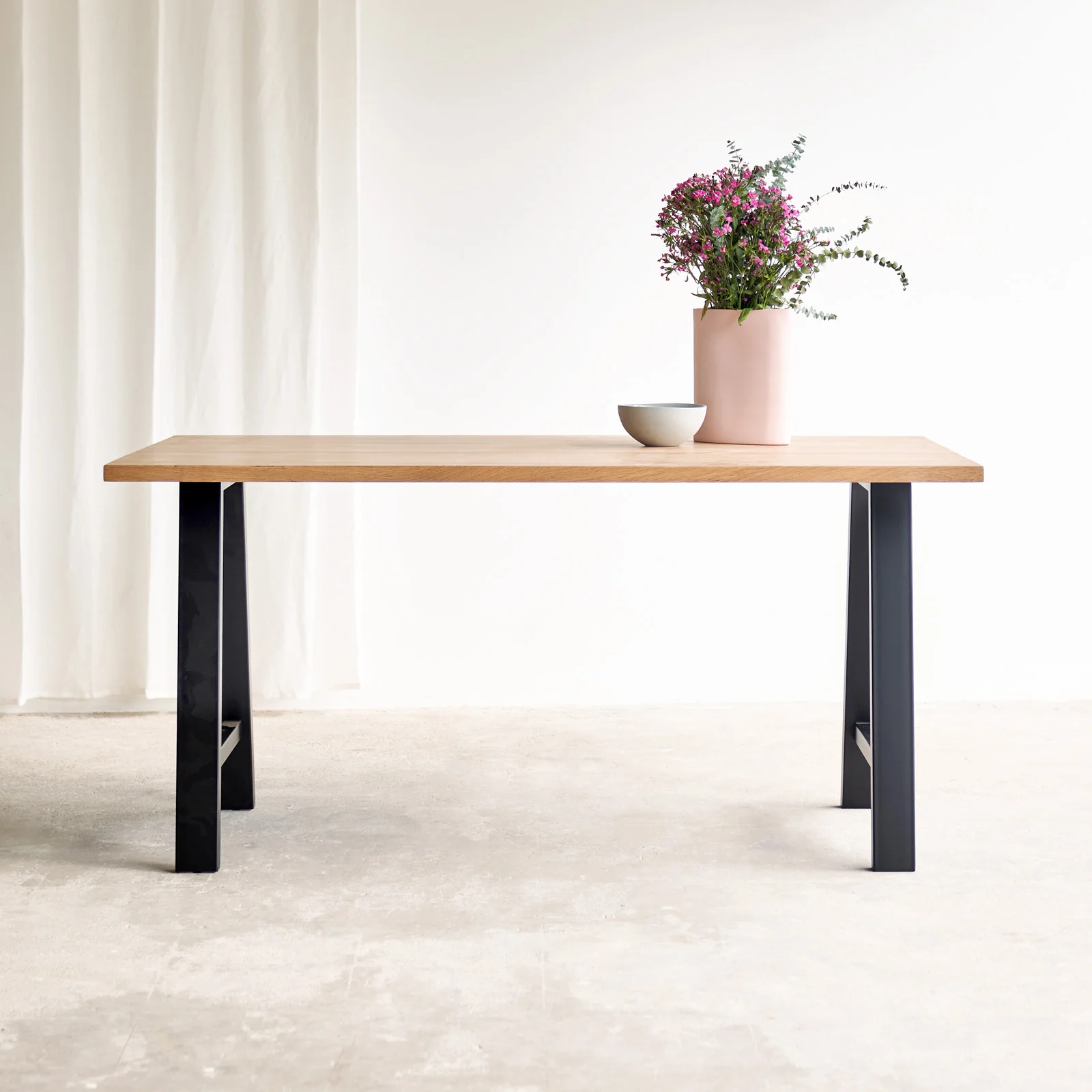 Dining Table | Oak with A-Frame Base - Image 6