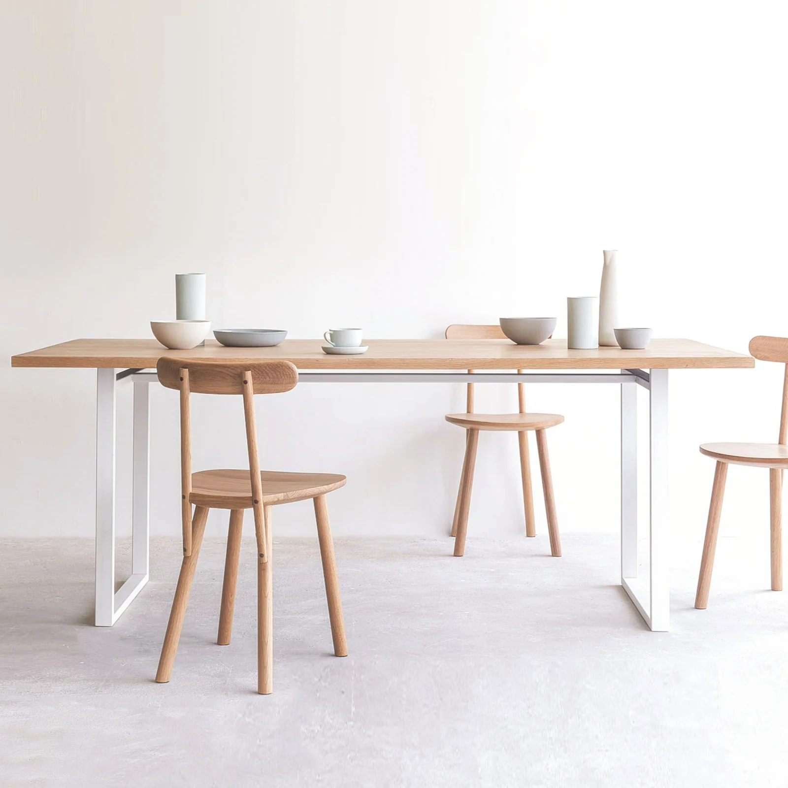 Dining Table | Oak with U-Base - Image 2