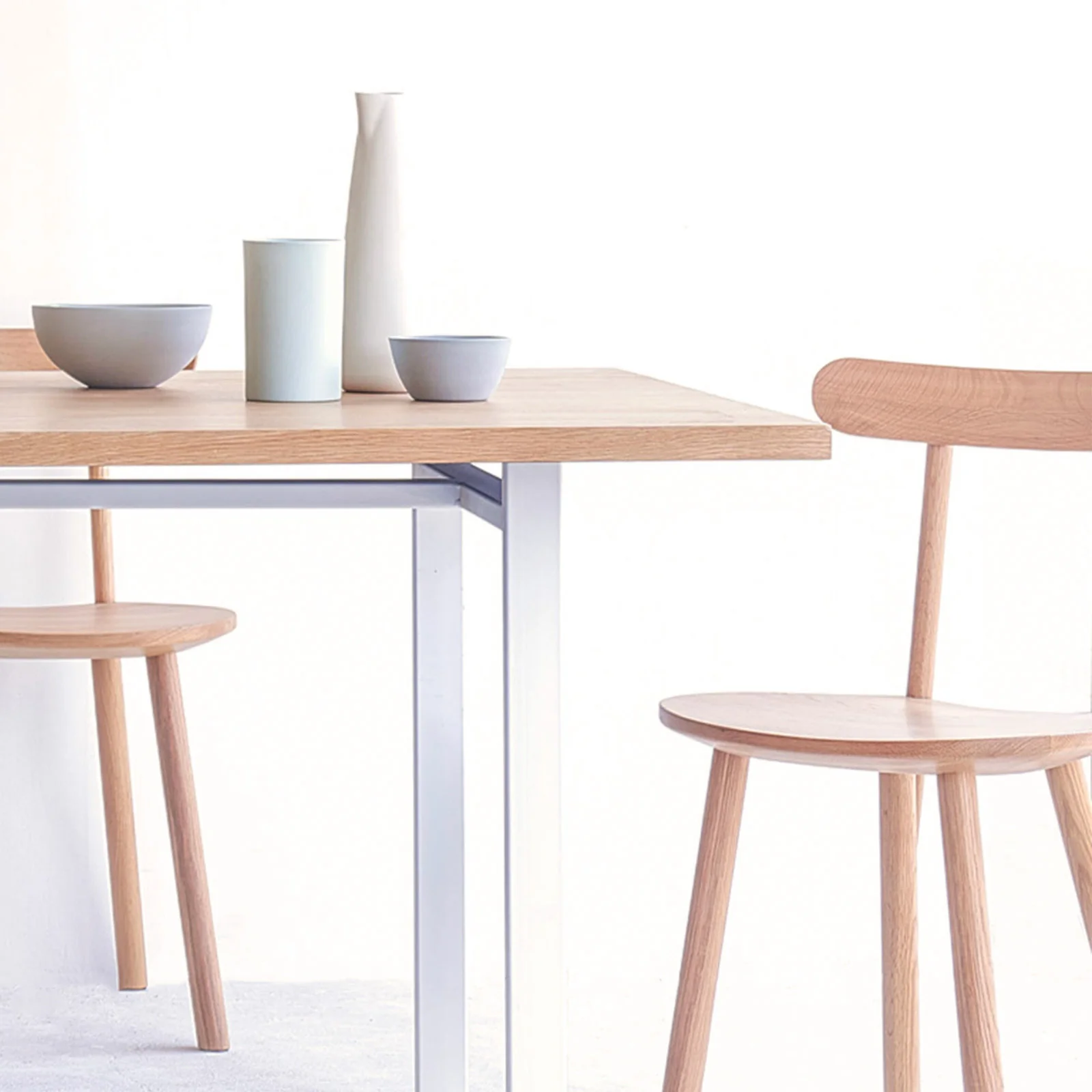 Dining Table | Oak with U-Base - Image 6