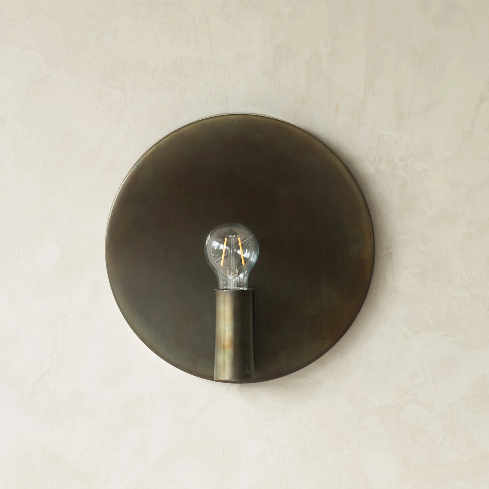 Disc Wall Lamp | Gold Grey - Image 2