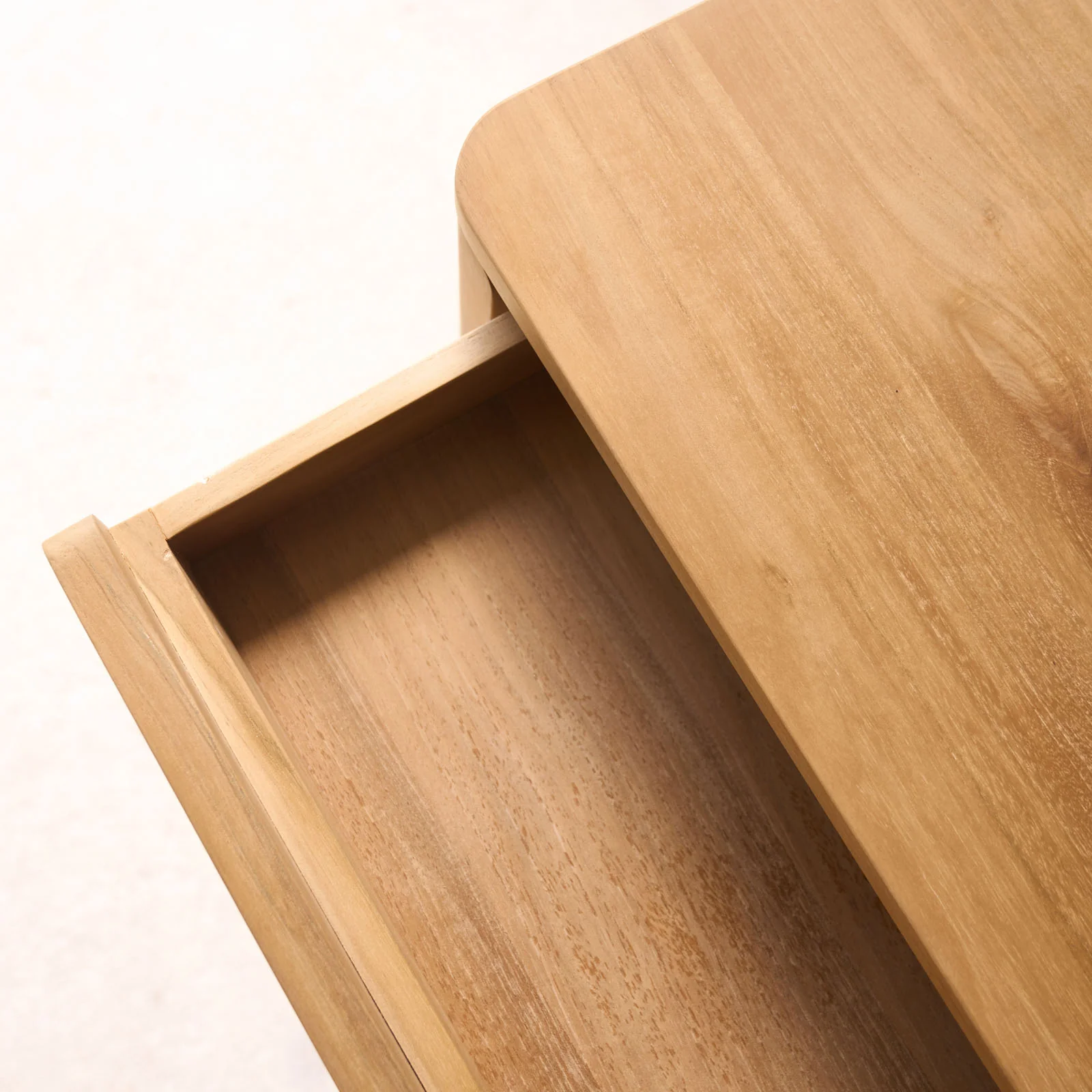 Dolce Console Table with Drawers | Teak (150cm) - Image 2