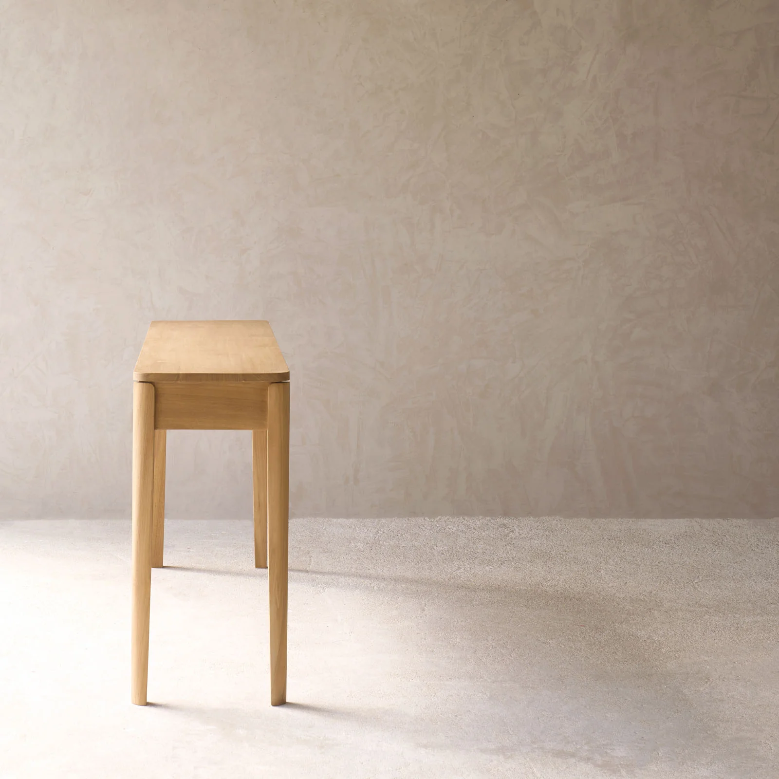 Dolce Console Table with Drawers | Teak (150cm) - Image 9