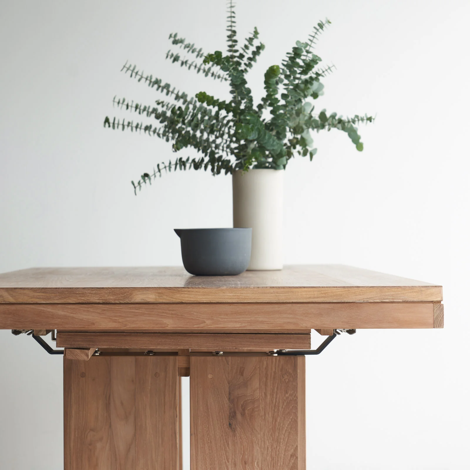Double Extendable Dining Table | Teak - Image 5