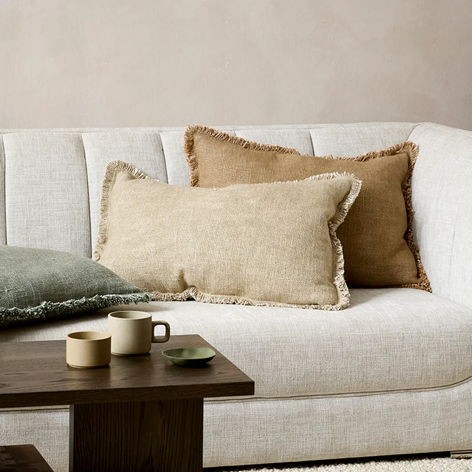Dover Cushion | Natural (40 x 60cm)