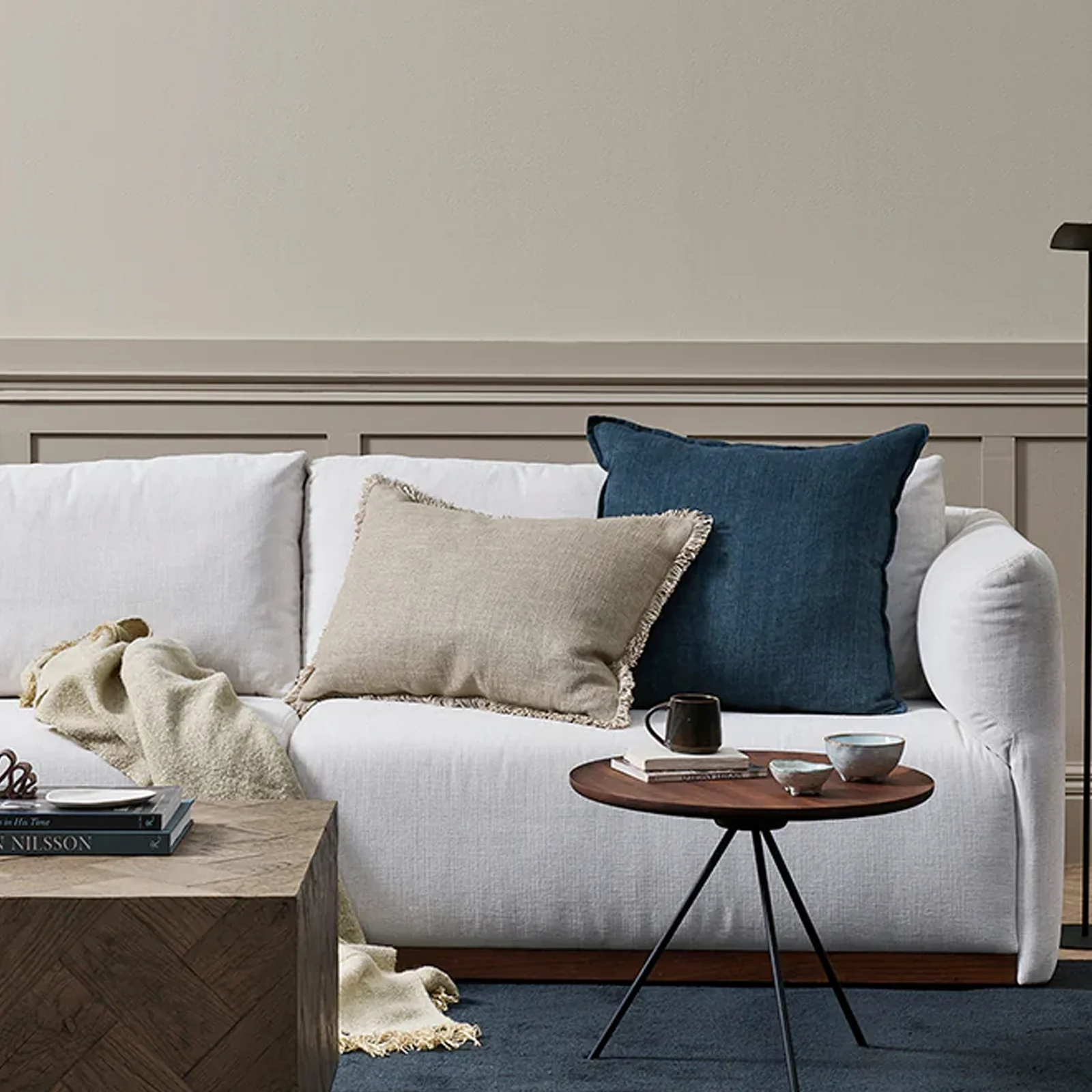 Dover Cushion | Natural (40 x 60cm) - Image 4