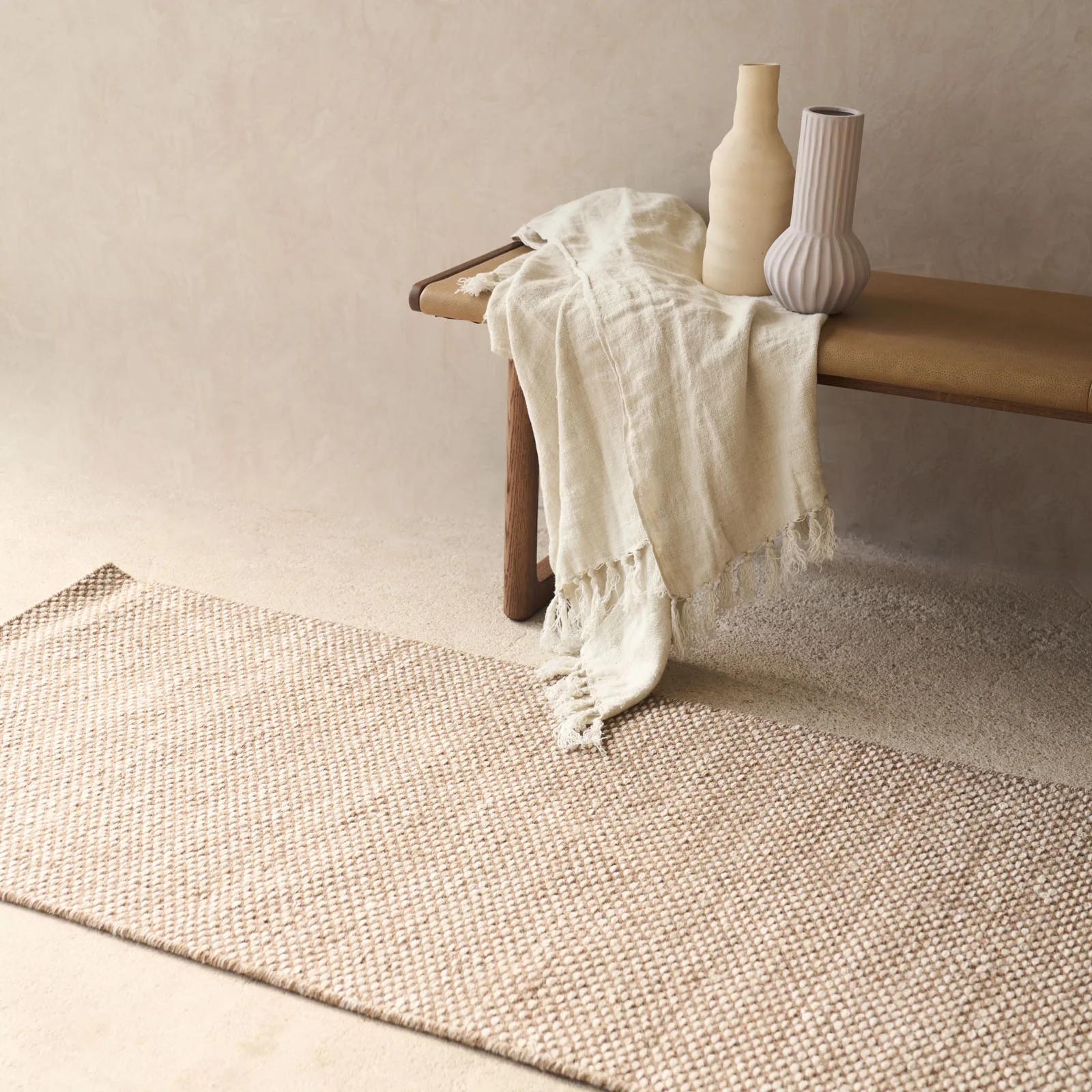 Drift Wool Handwoven Runner | Espresso