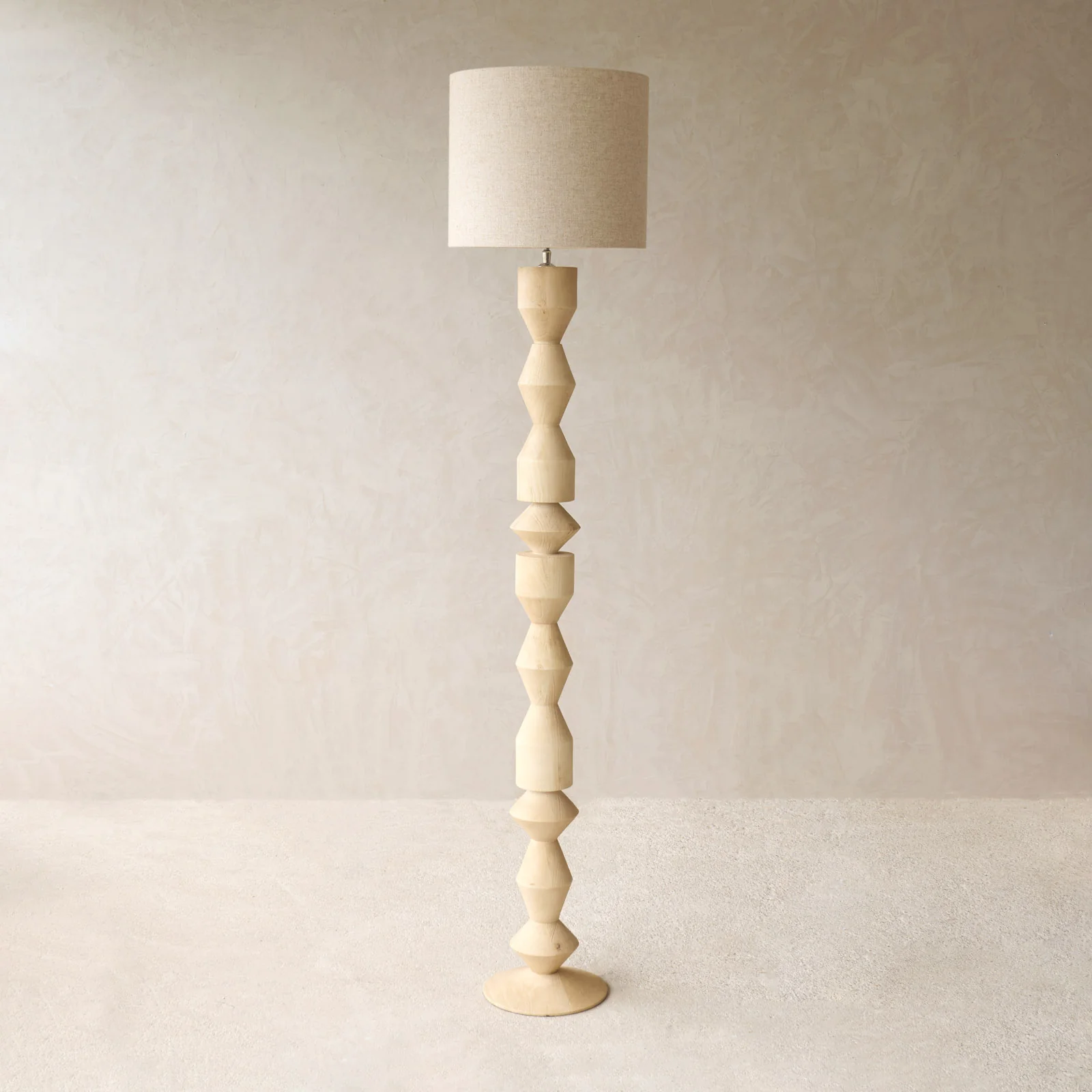 Edie Floor Lamp | Natural - Image 7