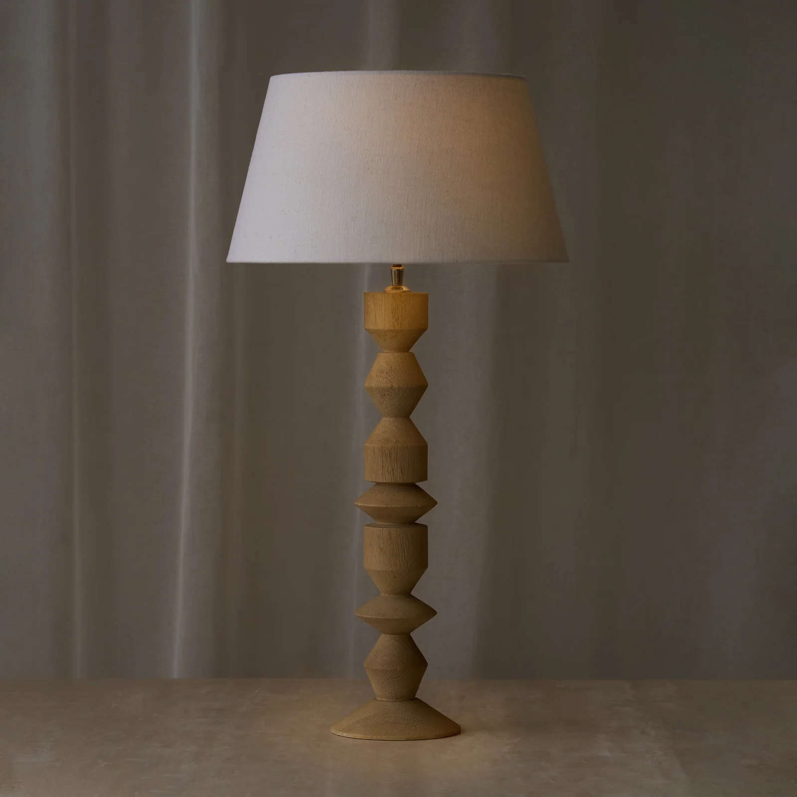 Edie Table Lamp | Natural (59cm) - Image 2
