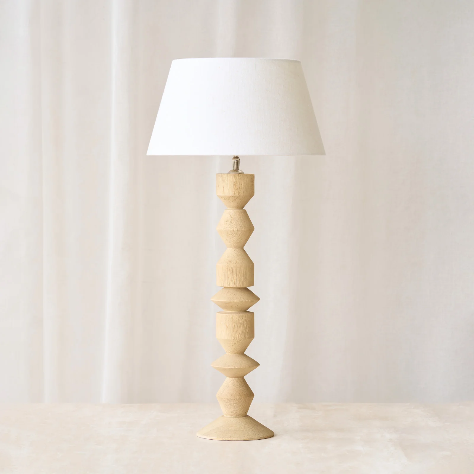Edie Table Lamp | Natural (59cm) - Image 3