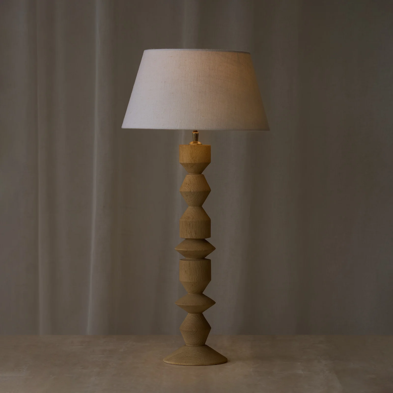 Edie Table Lamp | Natural (59cm) - Image 4