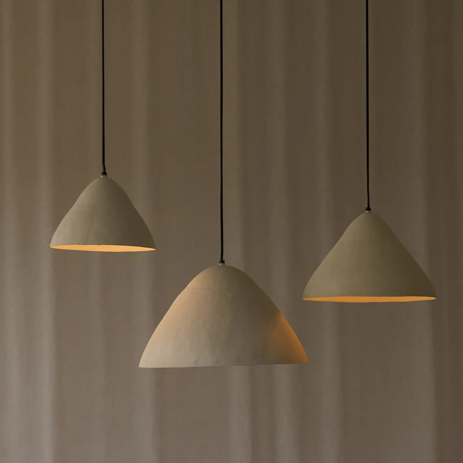 Elimo Hanging Lamp | Cream - Image 5