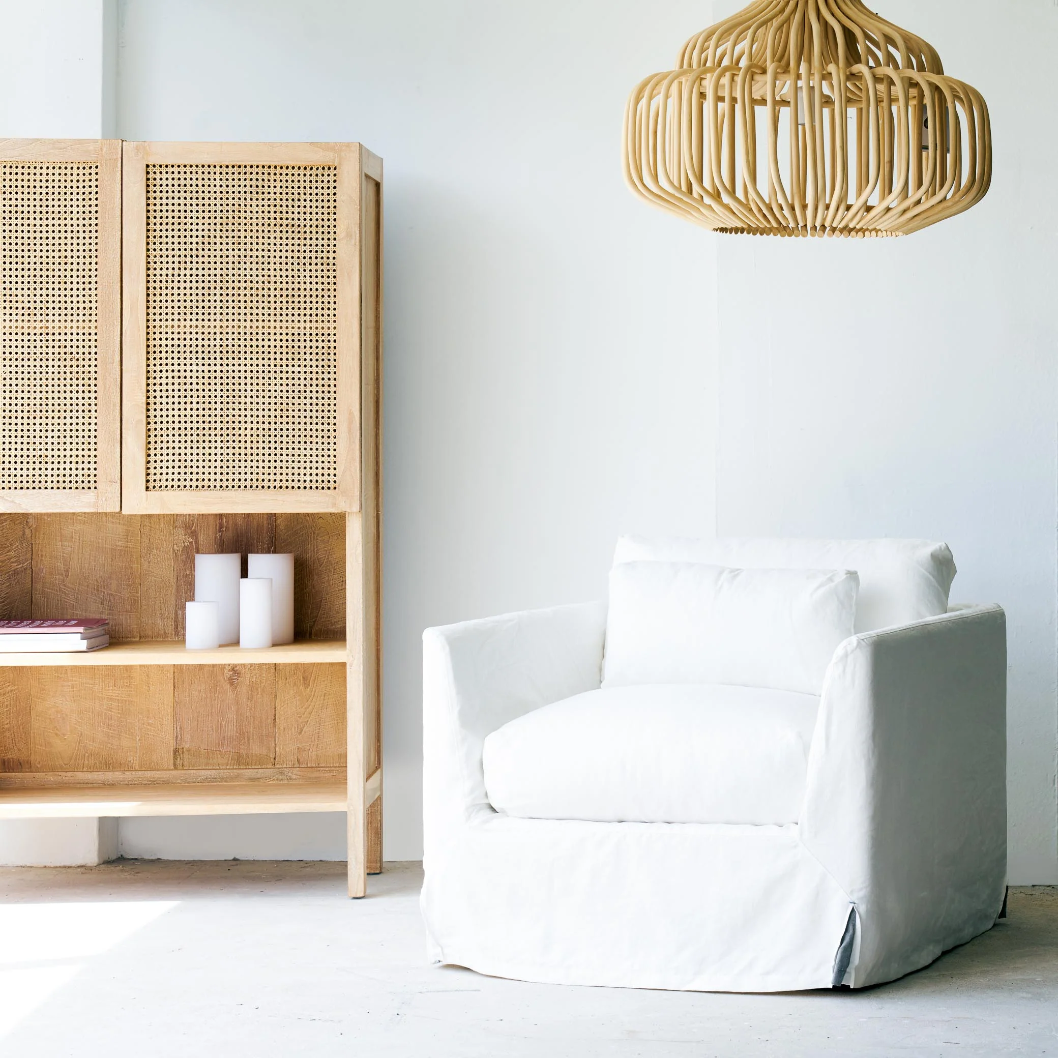 Endless Hanging Lamp | Natural (49cm) - Image 4