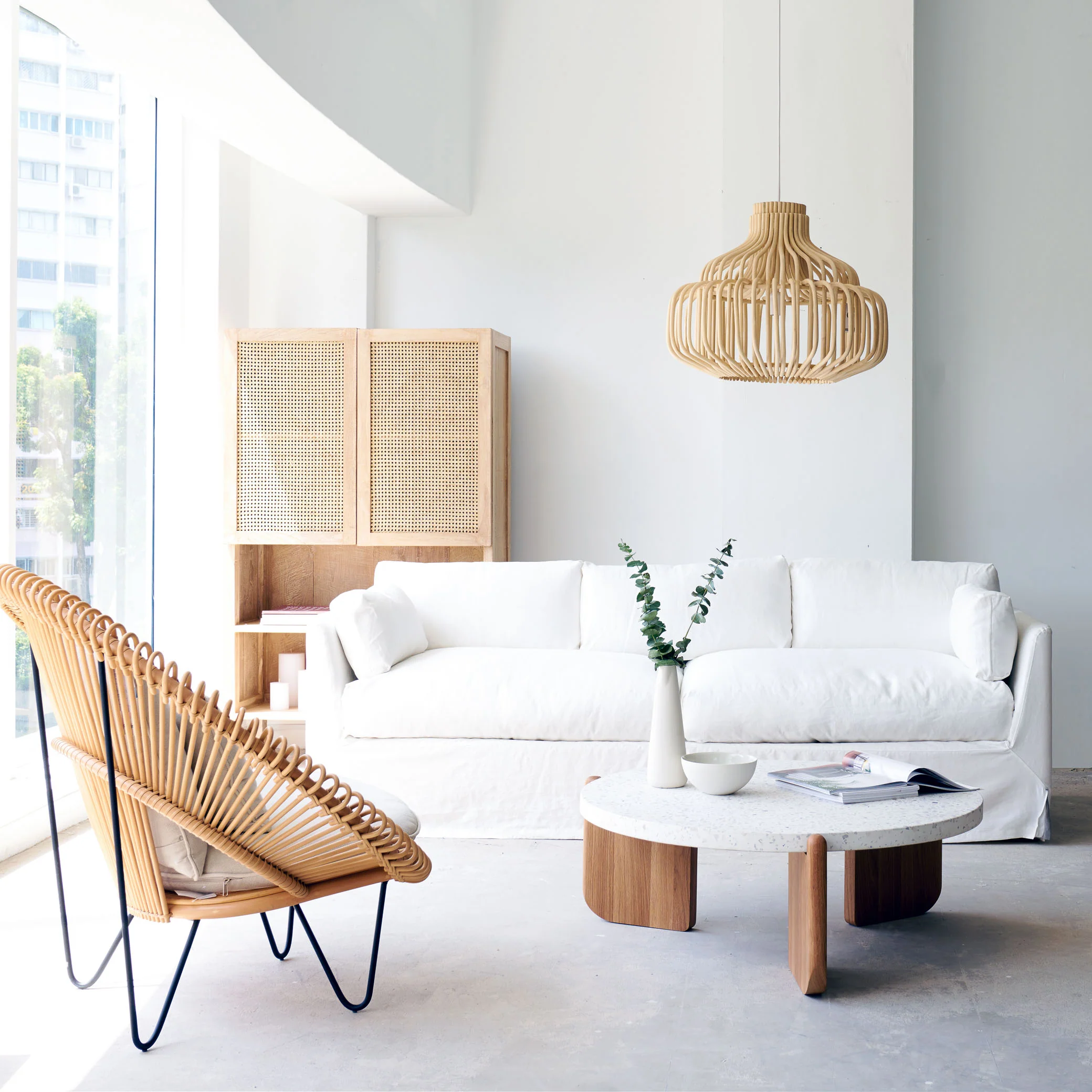 Endless Hanging Lamp | Natural (49cm) - Image 6