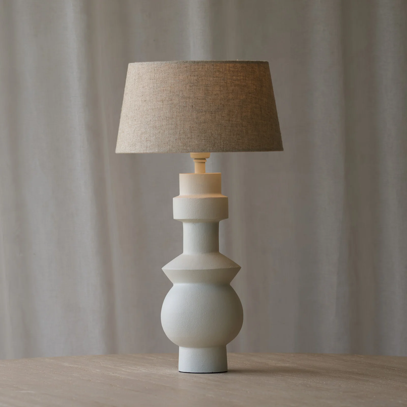 Esino Table Lamp | Cream (51cm) - Image 2