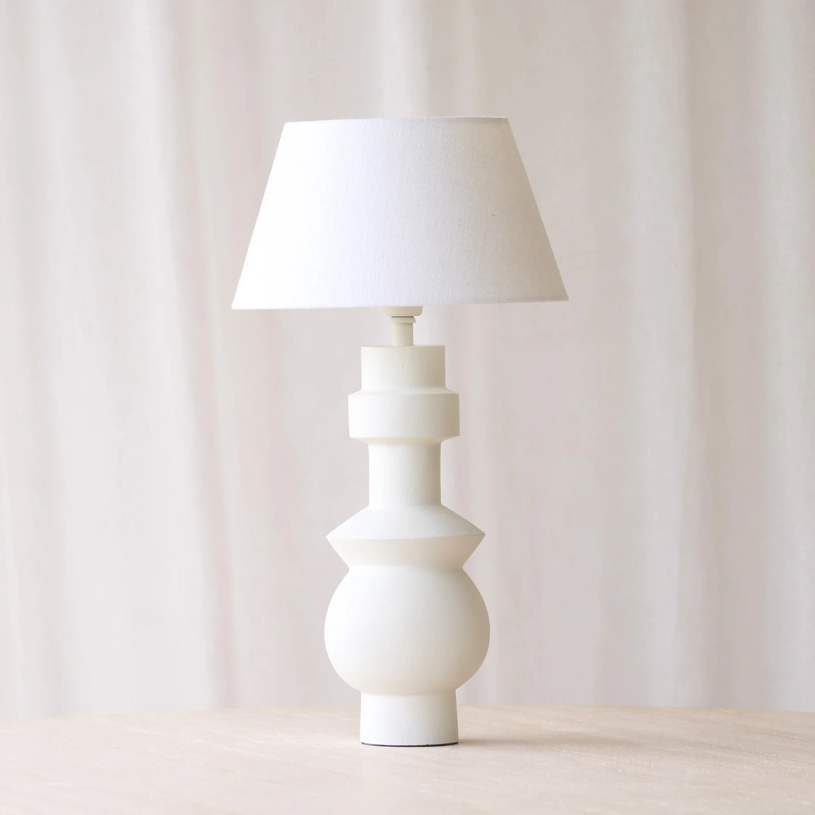 Esino Table Lamp | Cream (51cm) - Image 3