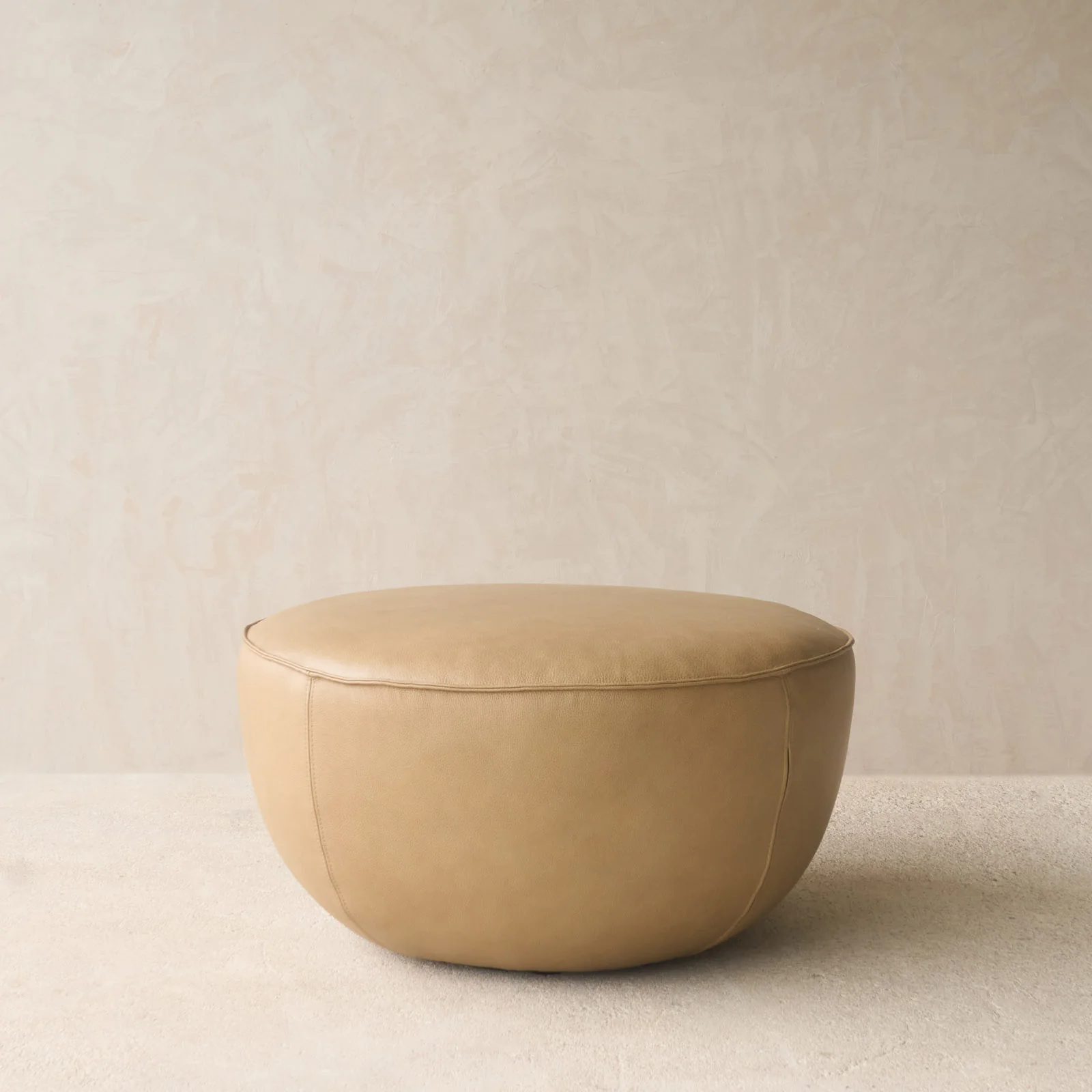 Fable Leather Ottoman | Arena (70cm) - Image 3