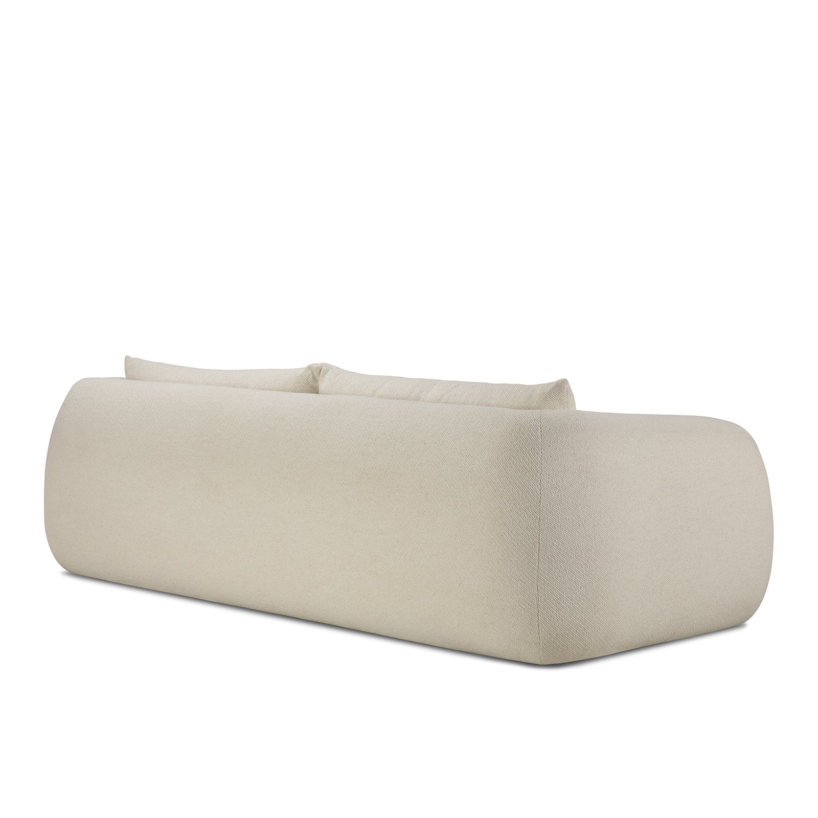 Figur Fabric Sofa | 3 Seater - Chalk - Image 5
