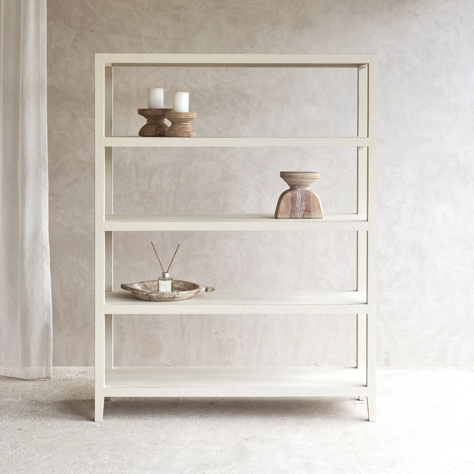 Finn Rack | Old Teak - Ricotta (160cm) - Image 5