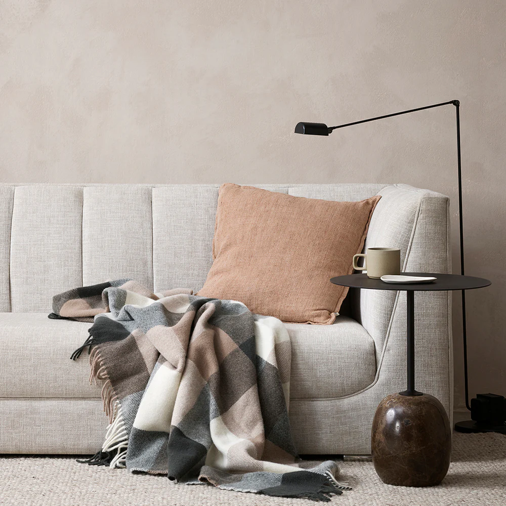 Flaxmill Cushion | Clay (50 x 50cm) - Image 5