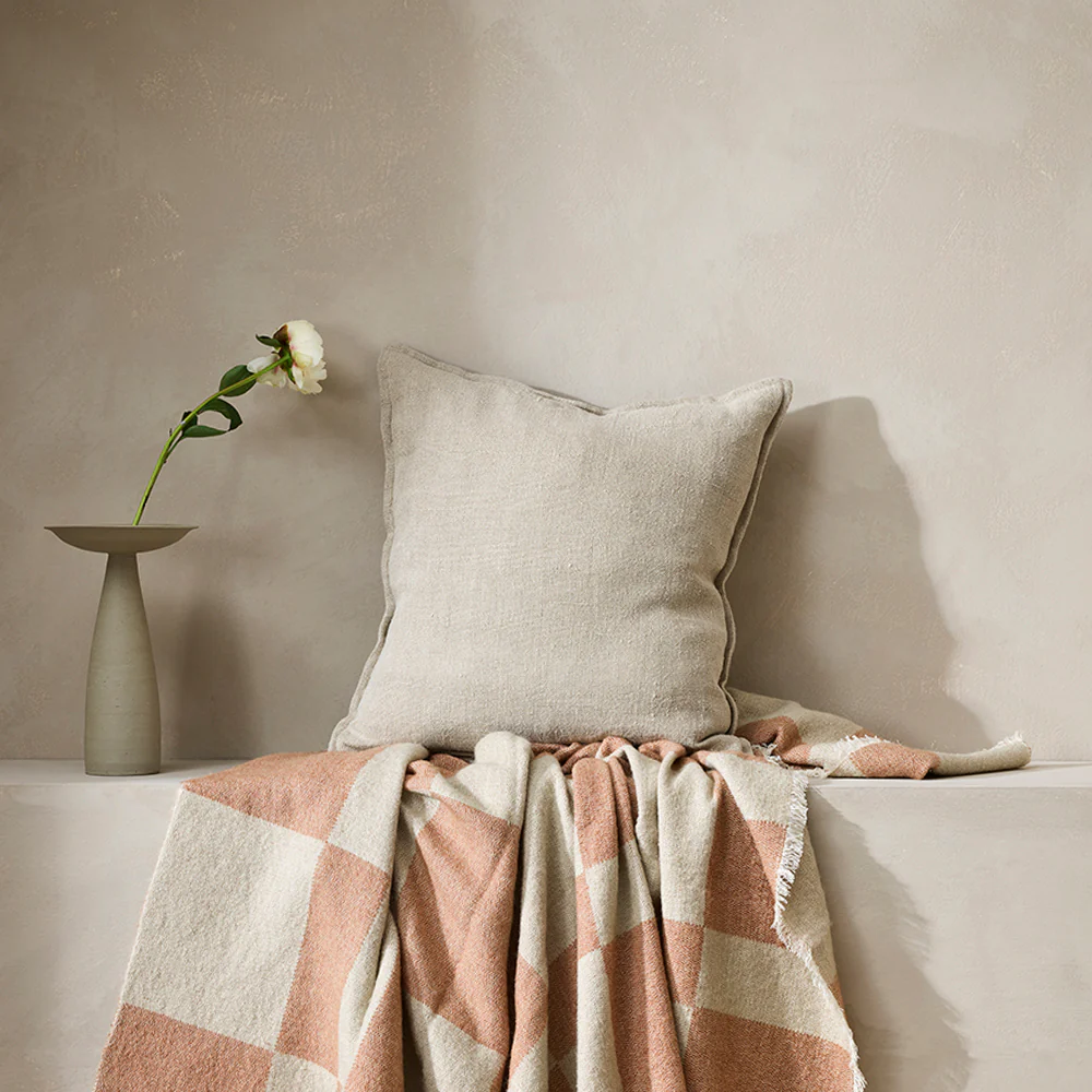 Flaxmill Cushion | Doeskin (50 x 50cm) - Image 4