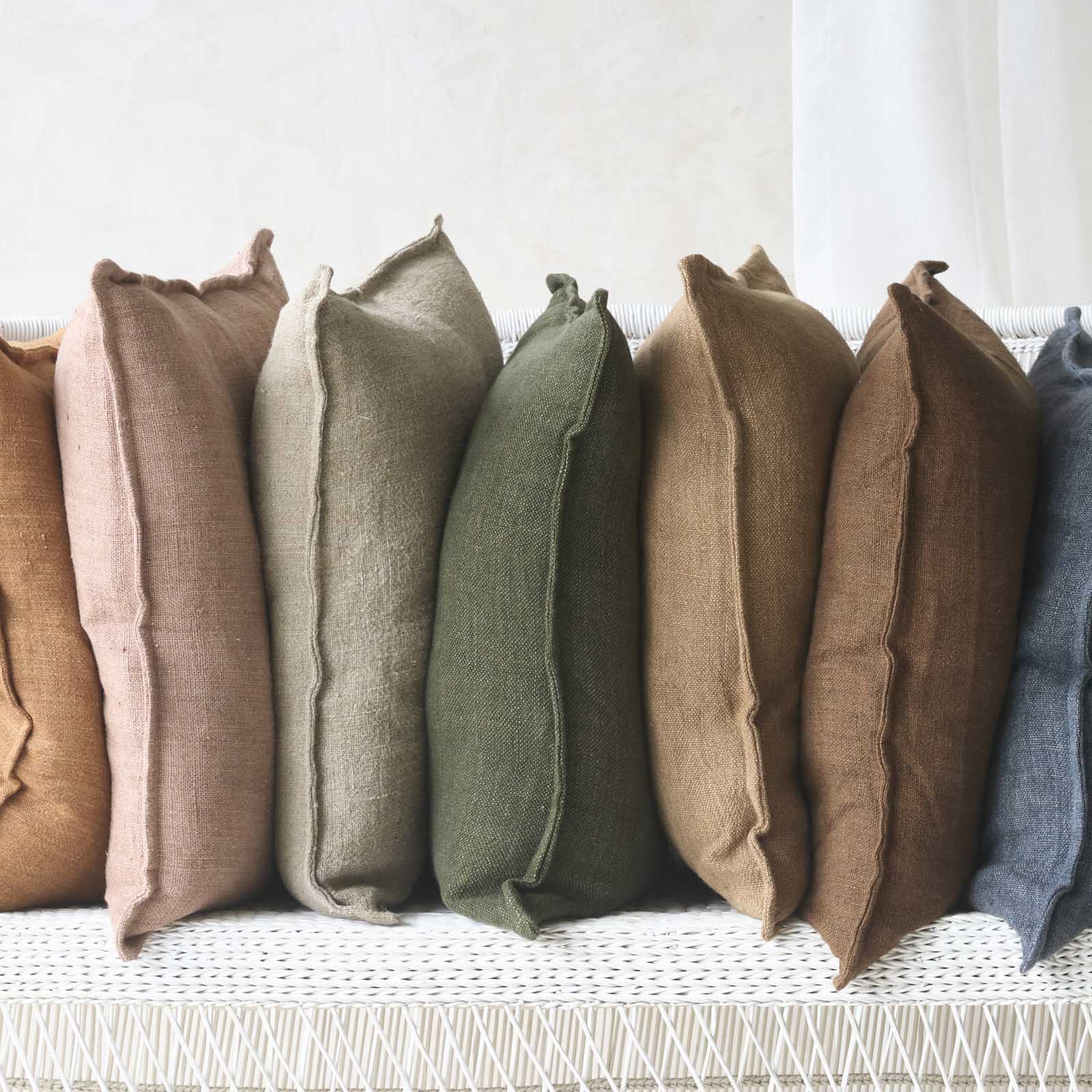 Flaxmill Cushion | Doeskin (50 x 50cm) - Image 6